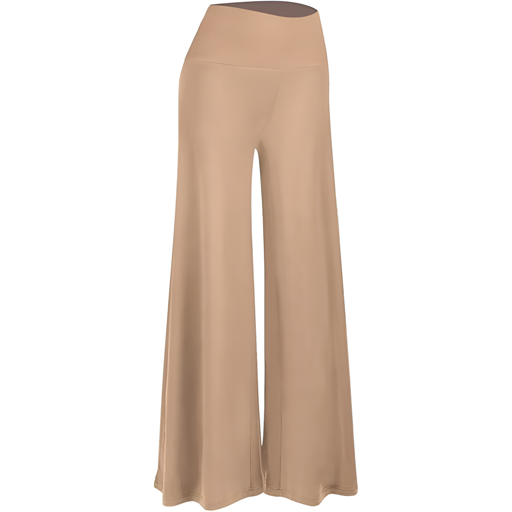 Casual And Comfy Wide Fit Palazzo Pants For Women – women's cargo pants front view
