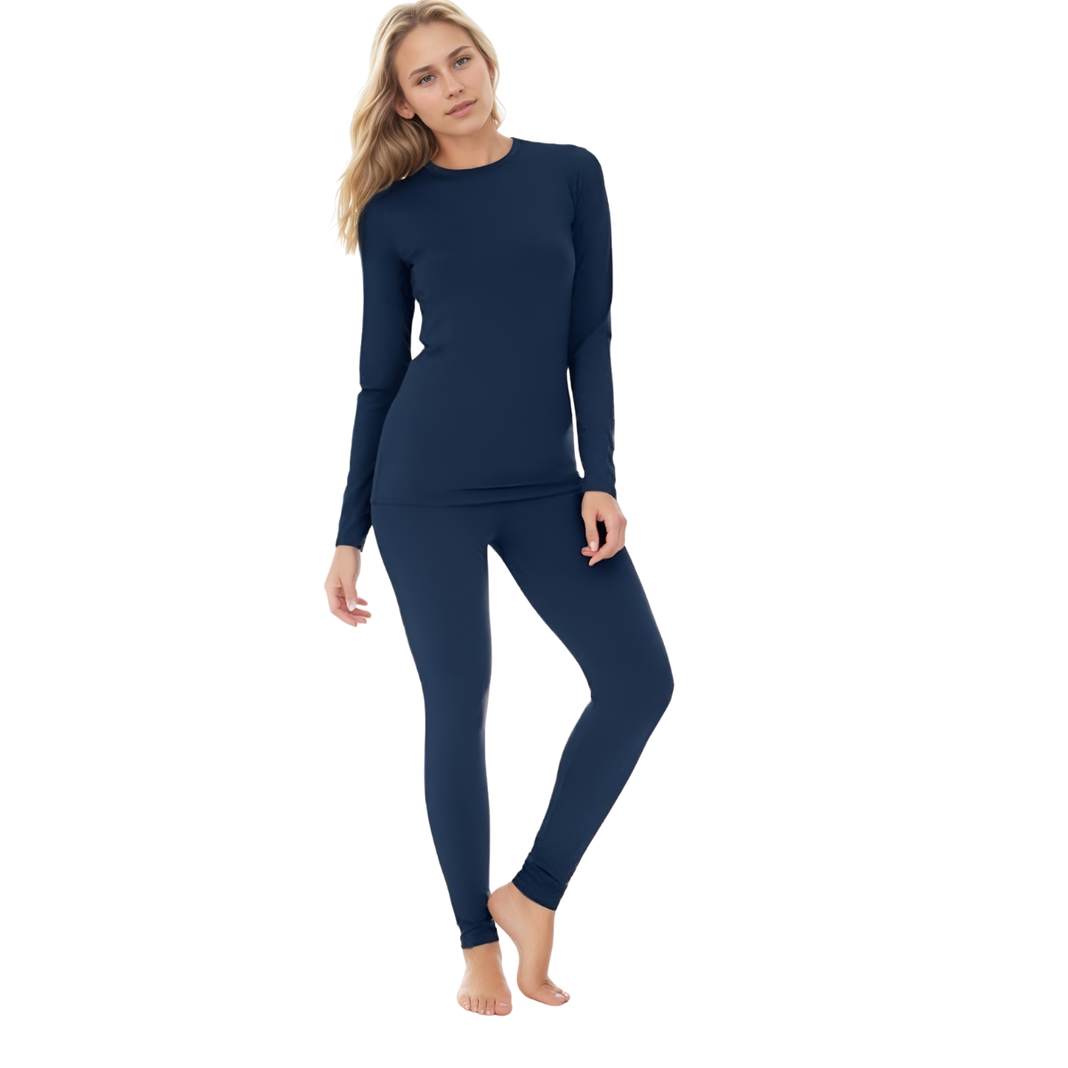 Thermal Fleece Lined Base Layer Underwear Pajama Set For Wom - product image 9 of 13