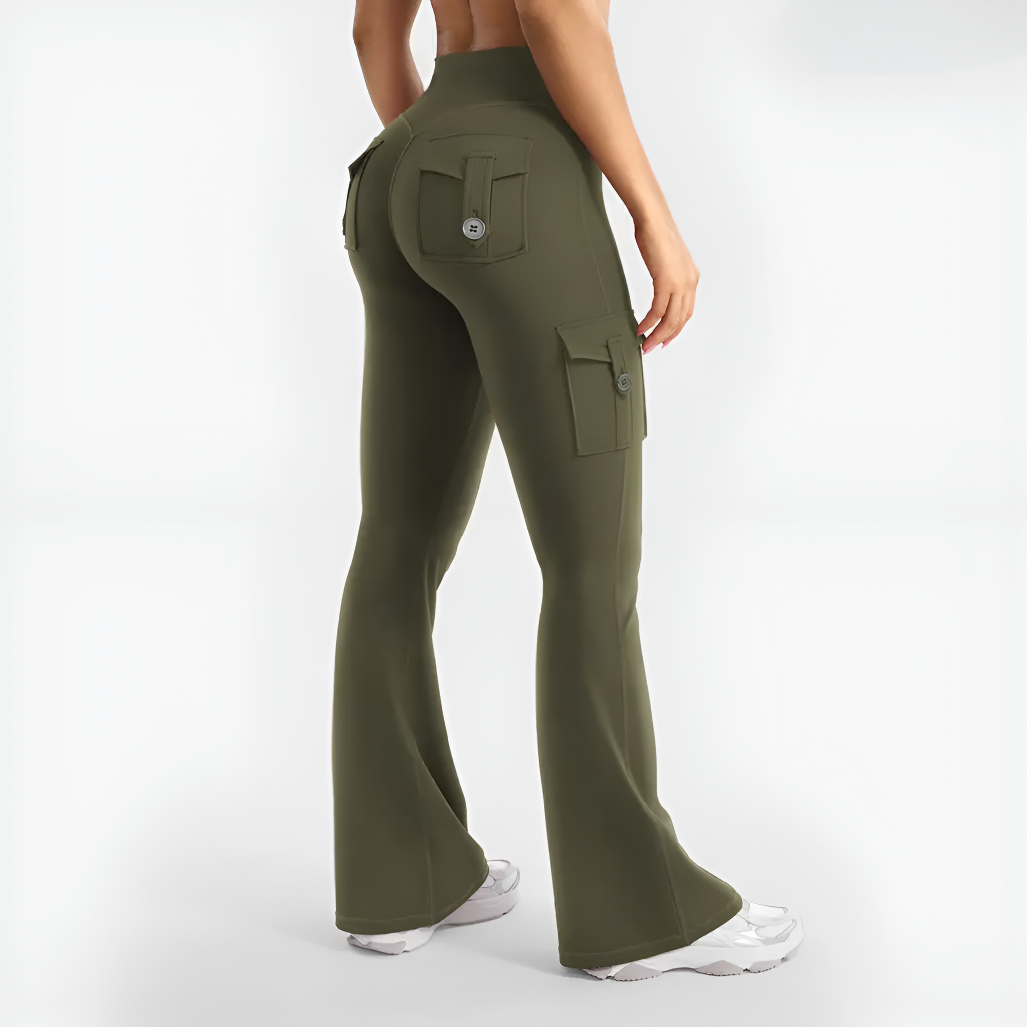 CoreFlex High Rise Flare Leggings With Pockets