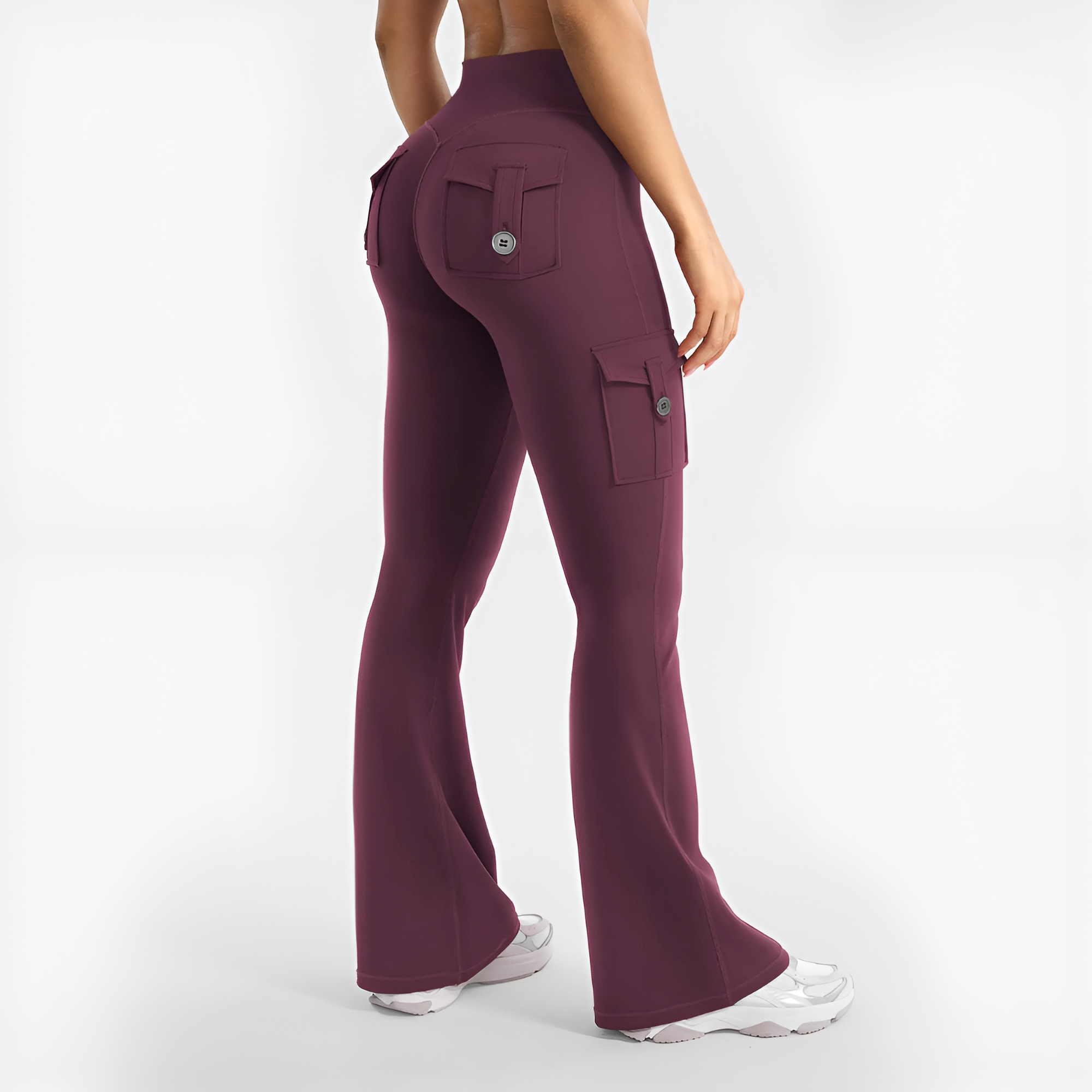 CoreFlex High Rise Flare Leggings With Pockets