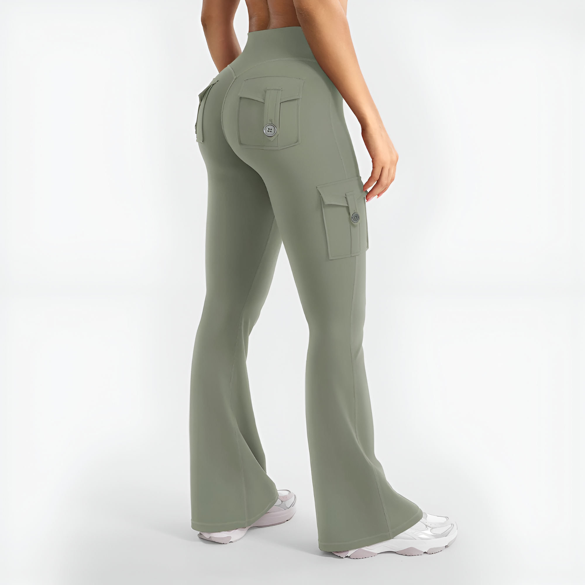 CoreFlex High Rise Flare Leggings With Pockets