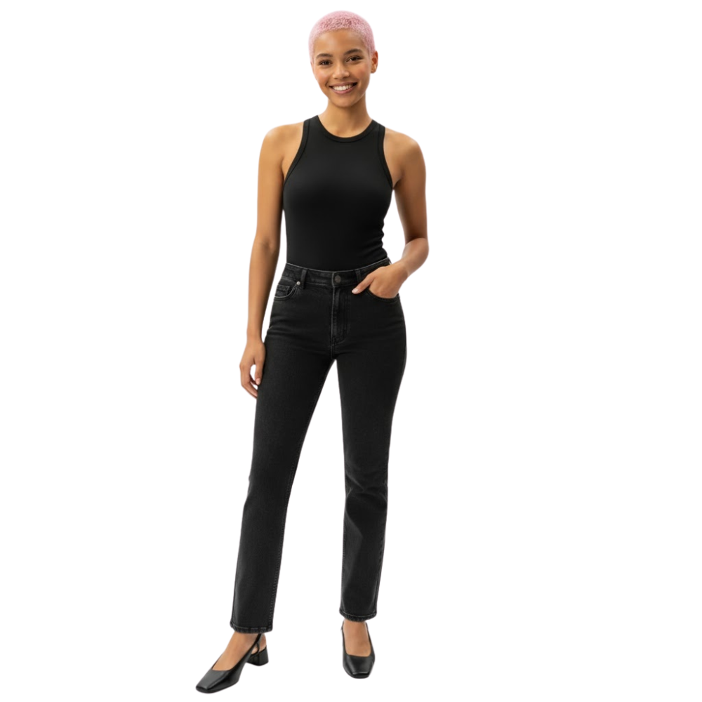 Comfortable And Stylish Slim Fit Denim Jeans For Women – lifestyle view 11