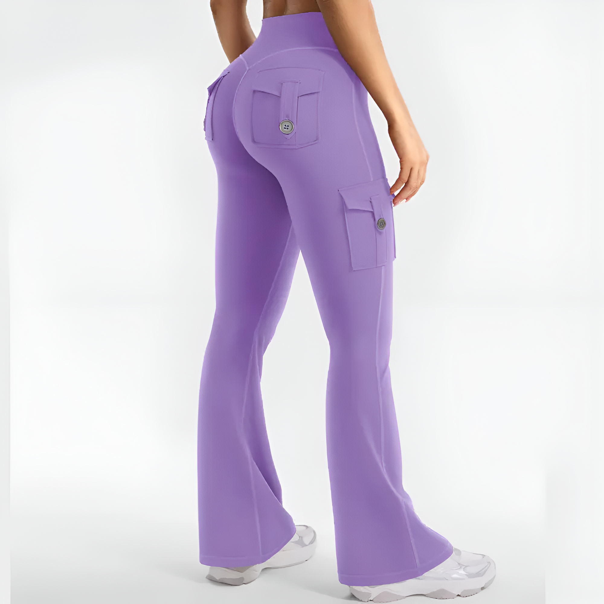 CoreFlex High Rise Flare Leggings With Pockets