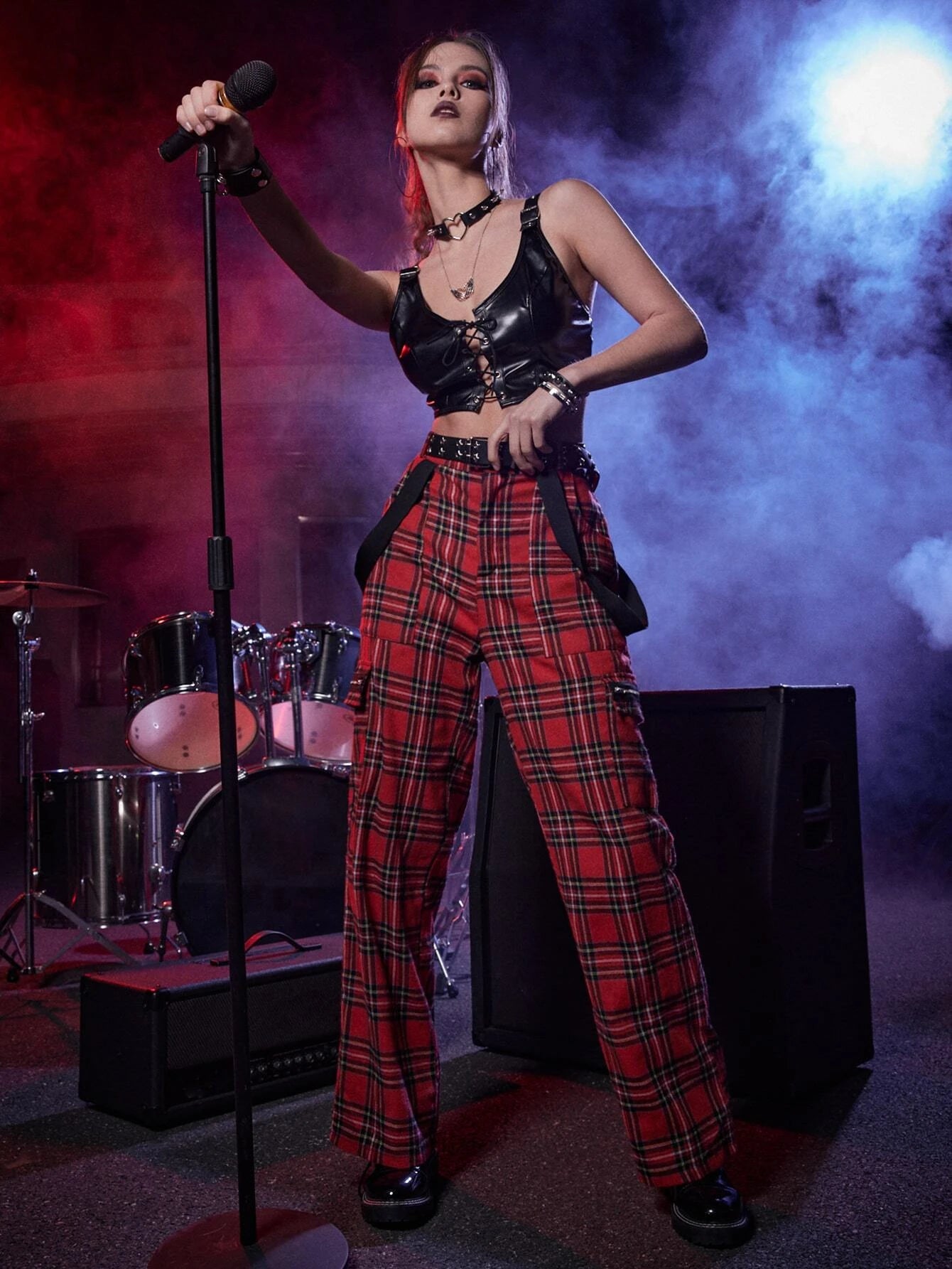 Zipper Straight Leg PantsZipper Straight Leg Pants - Image 5