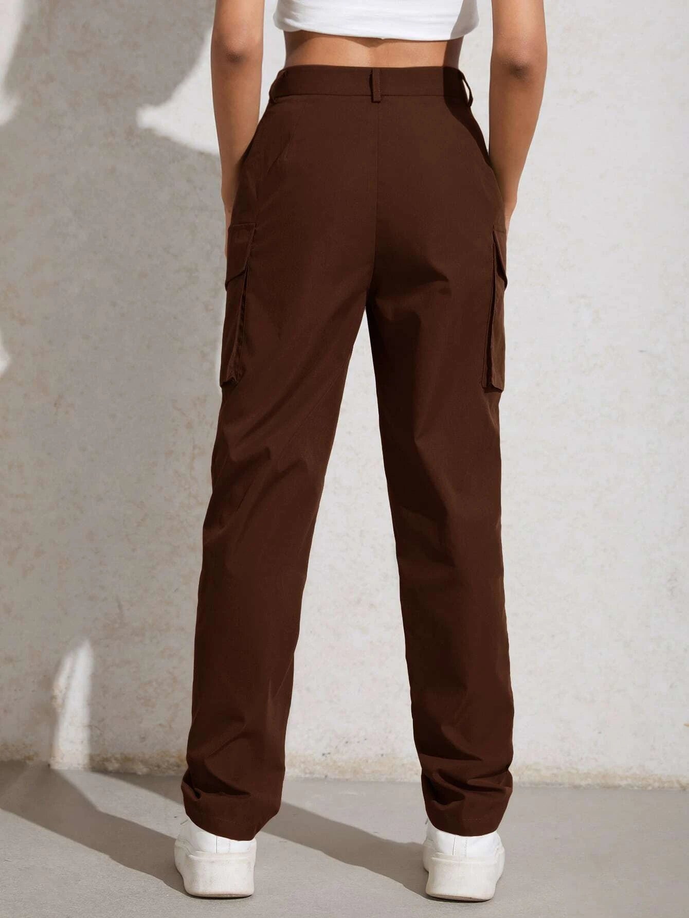 Flap Pocket Zip Cargo Pant – lifestyle view 13