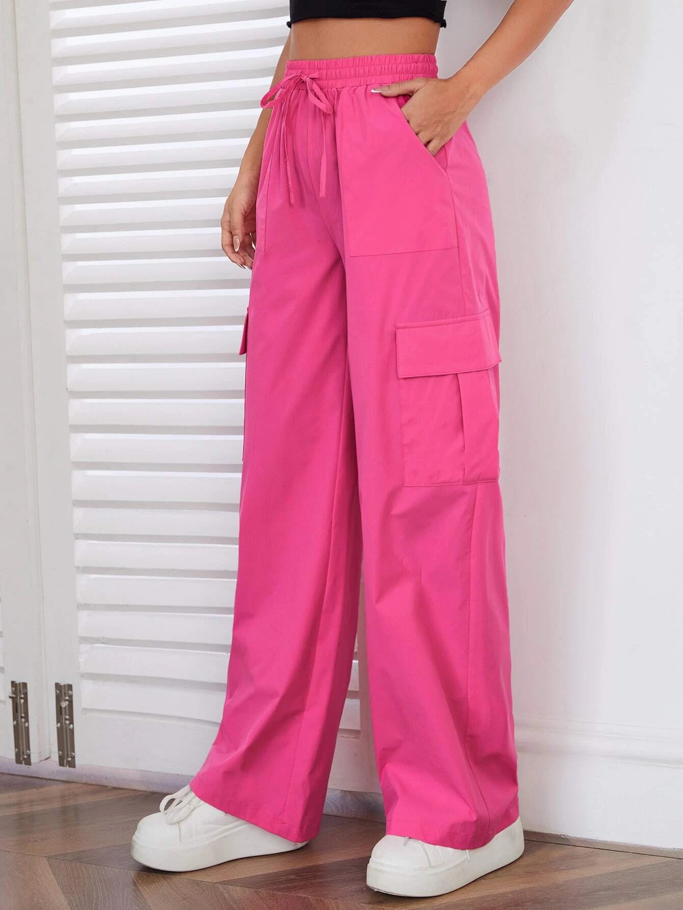 Loose Fit Cargo Pant – women's cargo pants front view