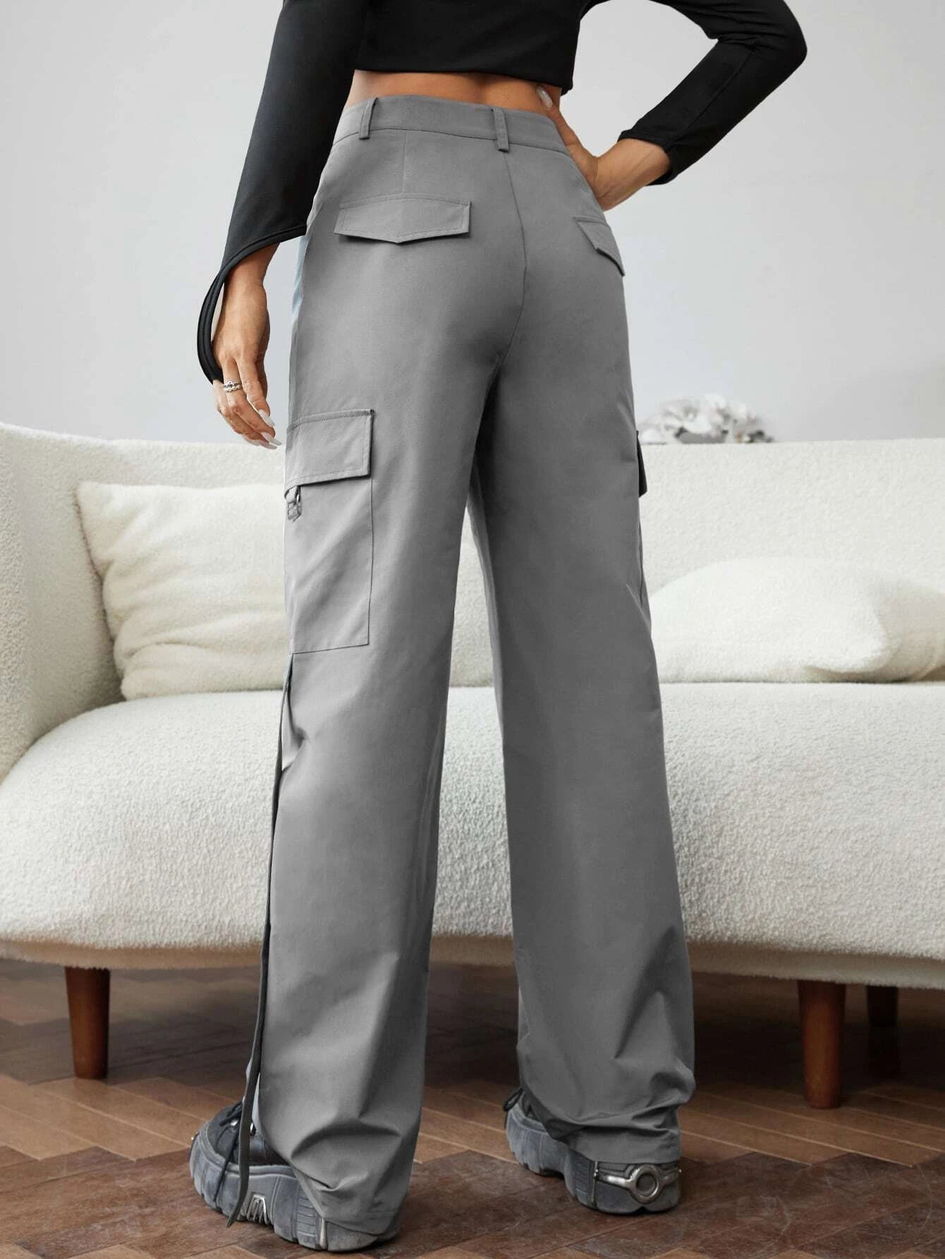 Gorpcore Flap Pocket Cargo Pants – styled outfit view