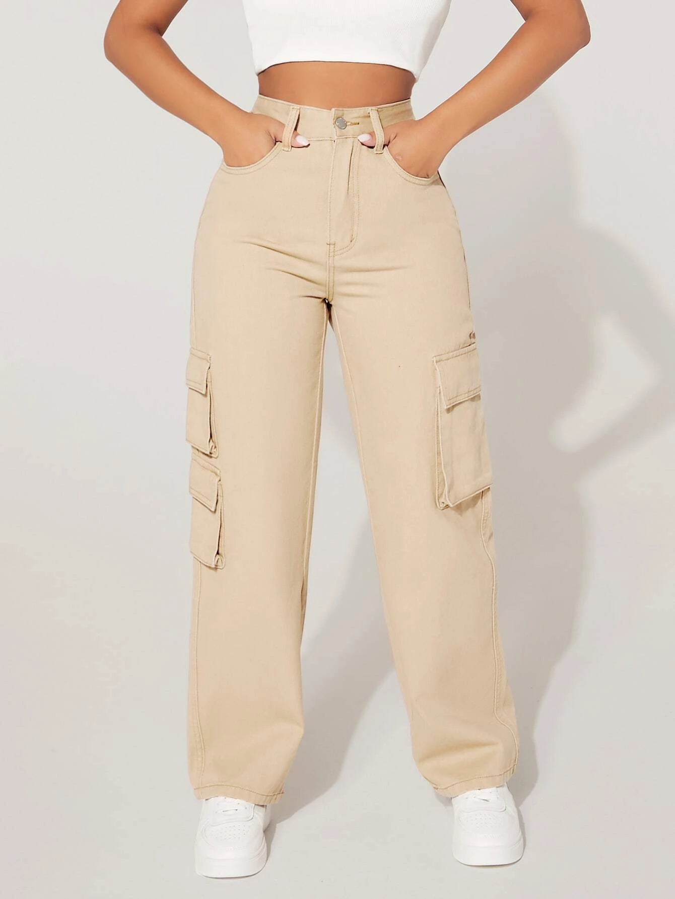 Cargo Zipper Jean – styled outfit view