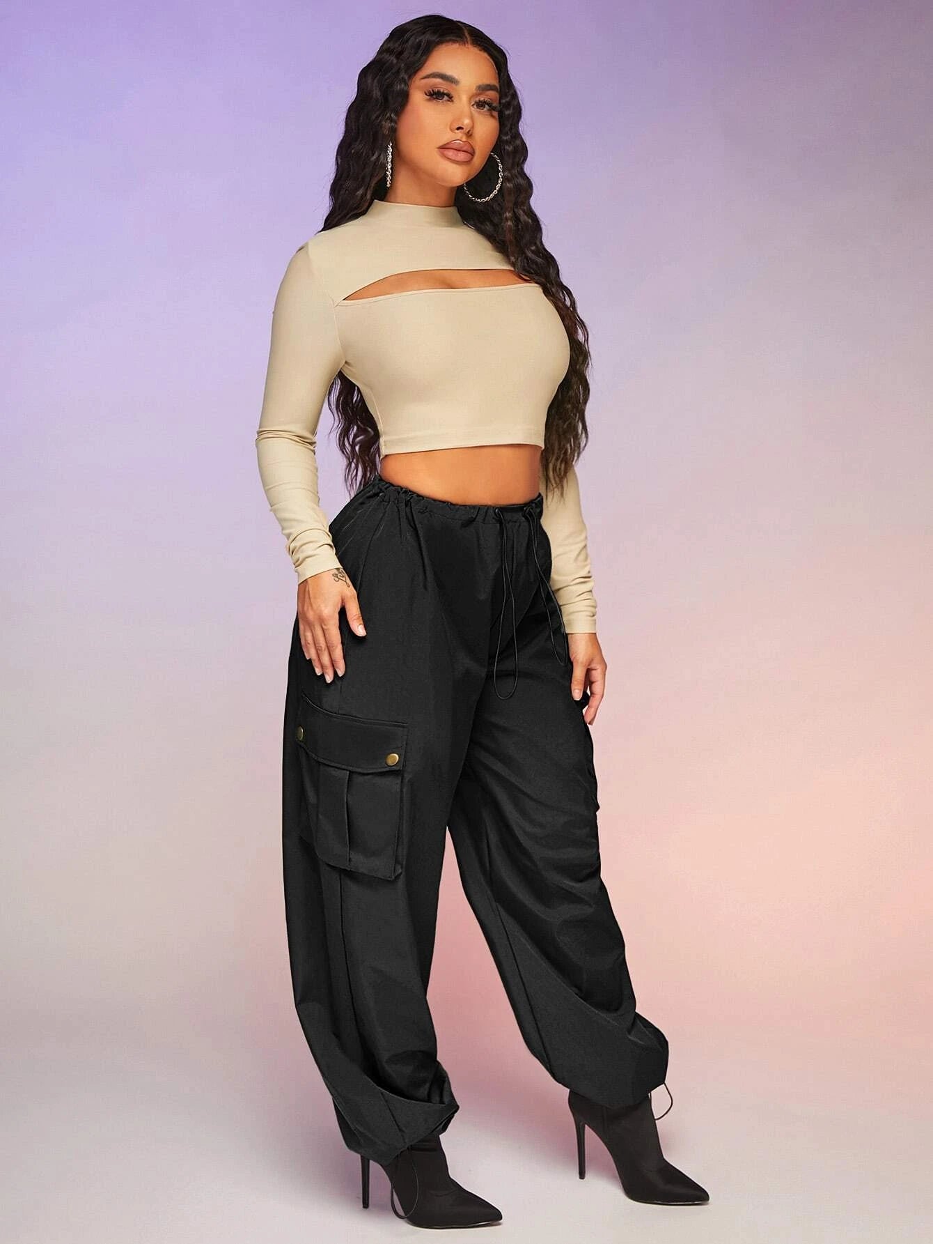 Parachute Cargo Pant – women's cargo pants front view