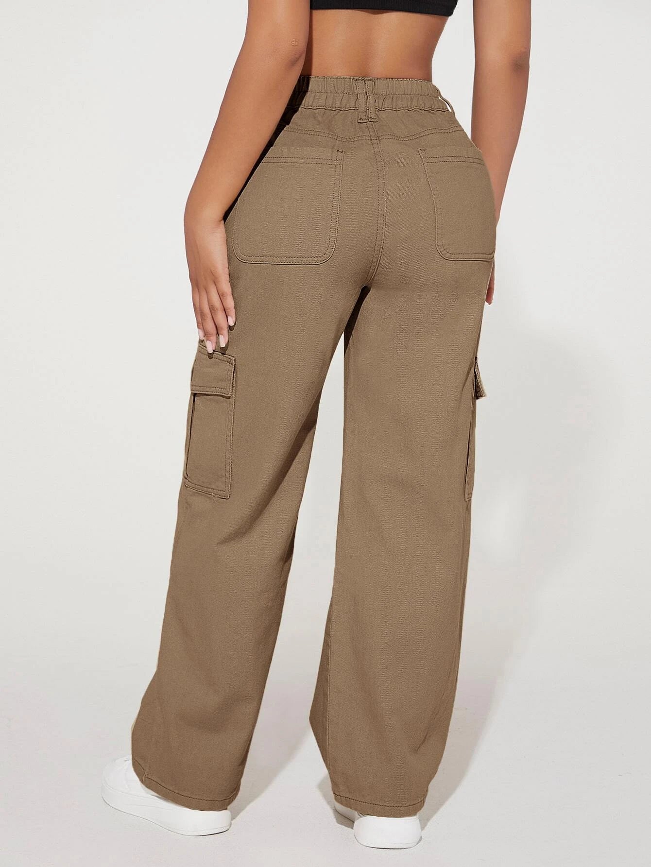 Flap Pocket Cargo Jeans – lifestyle view 30