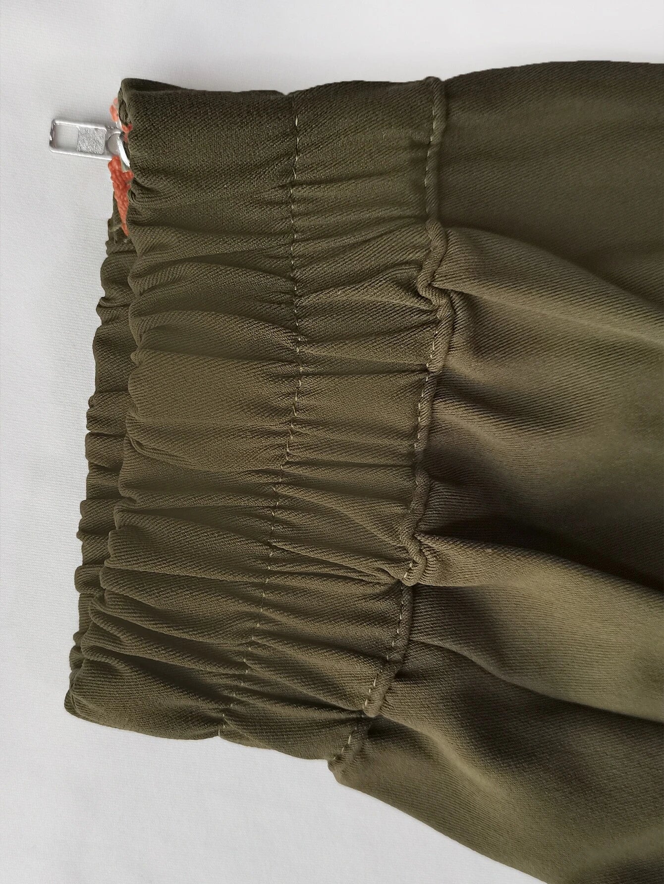 High Waist Solid Flap Pocket Cargo Pants – lifestyle view 11
