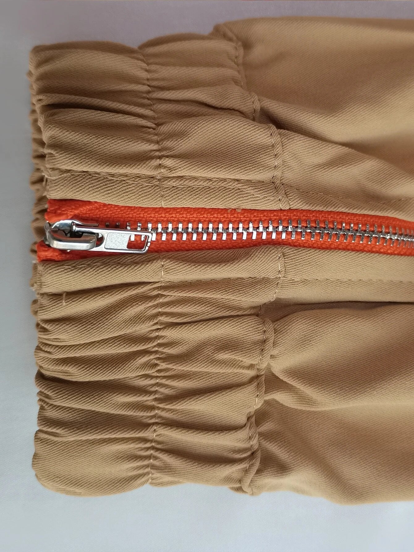 High Waist Solid Flap Pocket Cargo Pants – lifestyle view 15