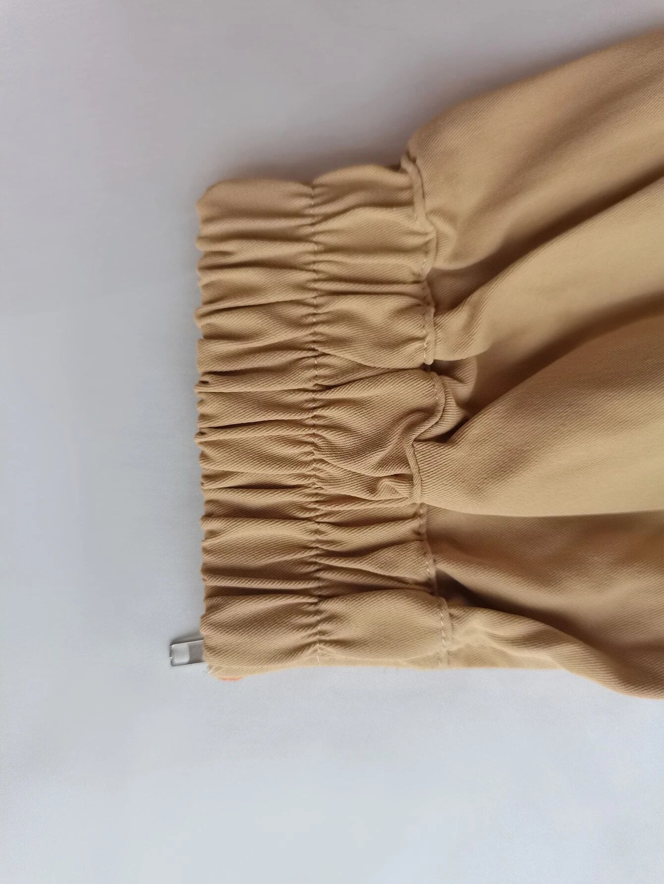 High Waist Solid Flap Pocket Cargo Pants – lifestyle view 17