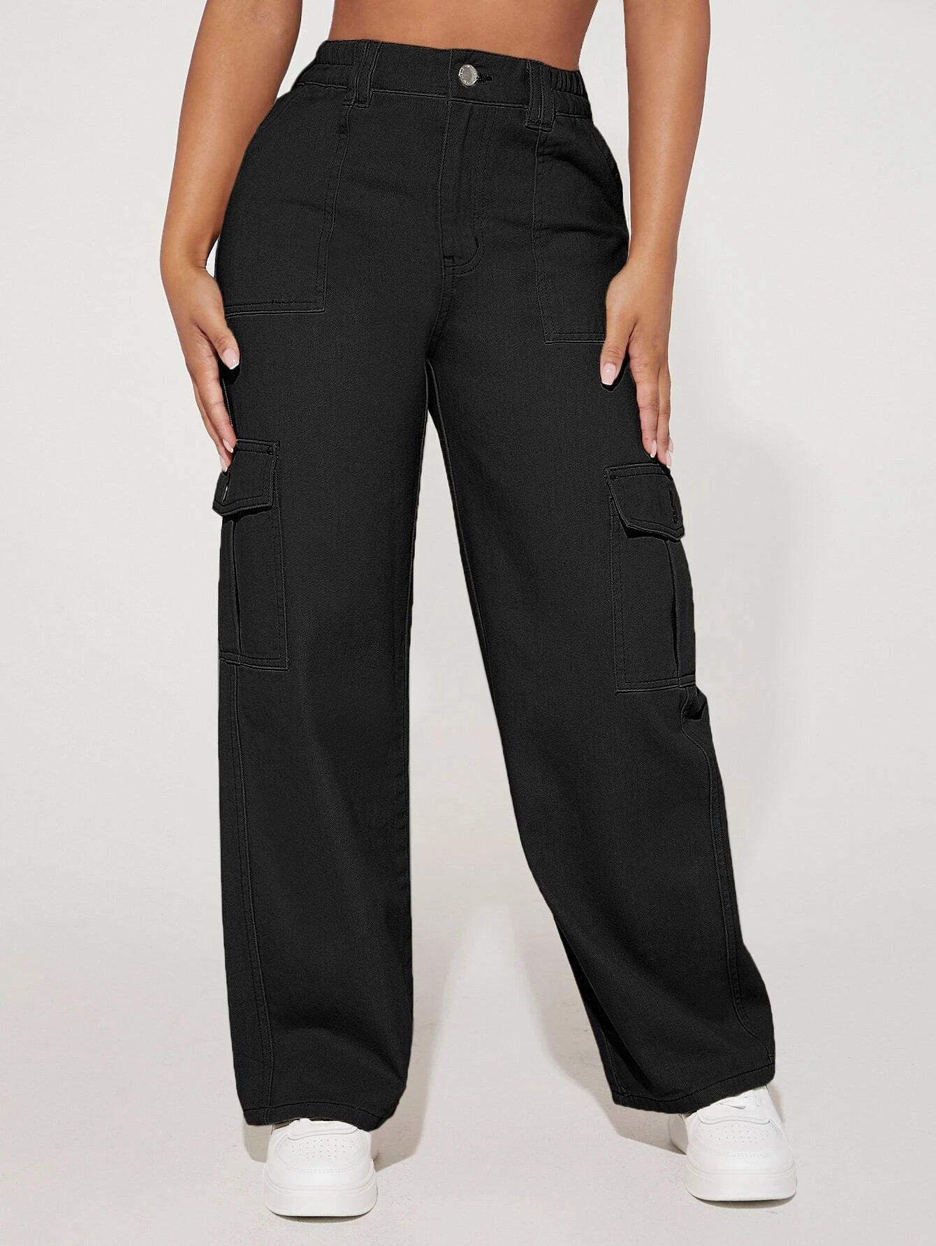 Flap Pocket Cargo Jeans – lifestyle view 15