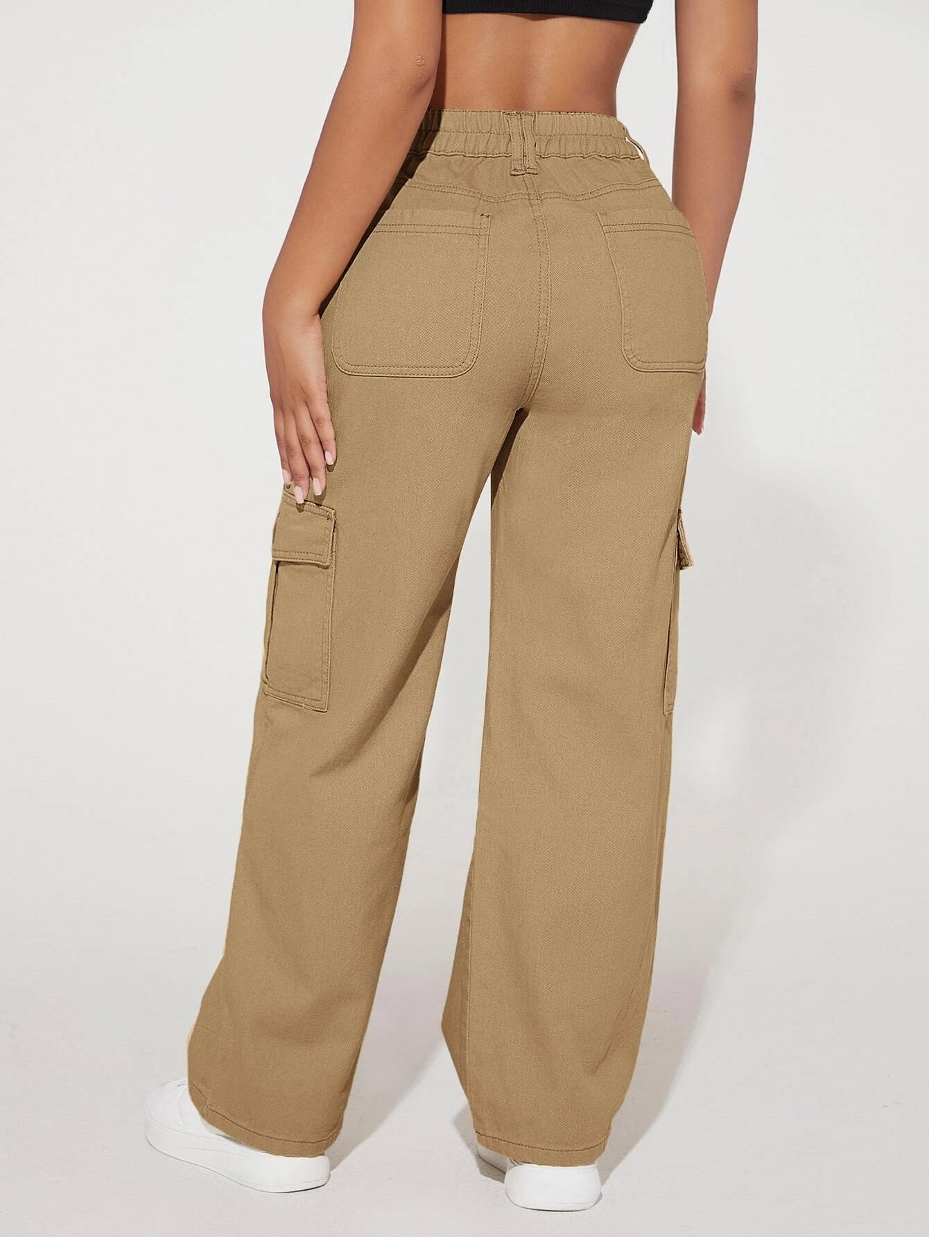 Flap Pocket Cargo Jeans – lifestyle view 18