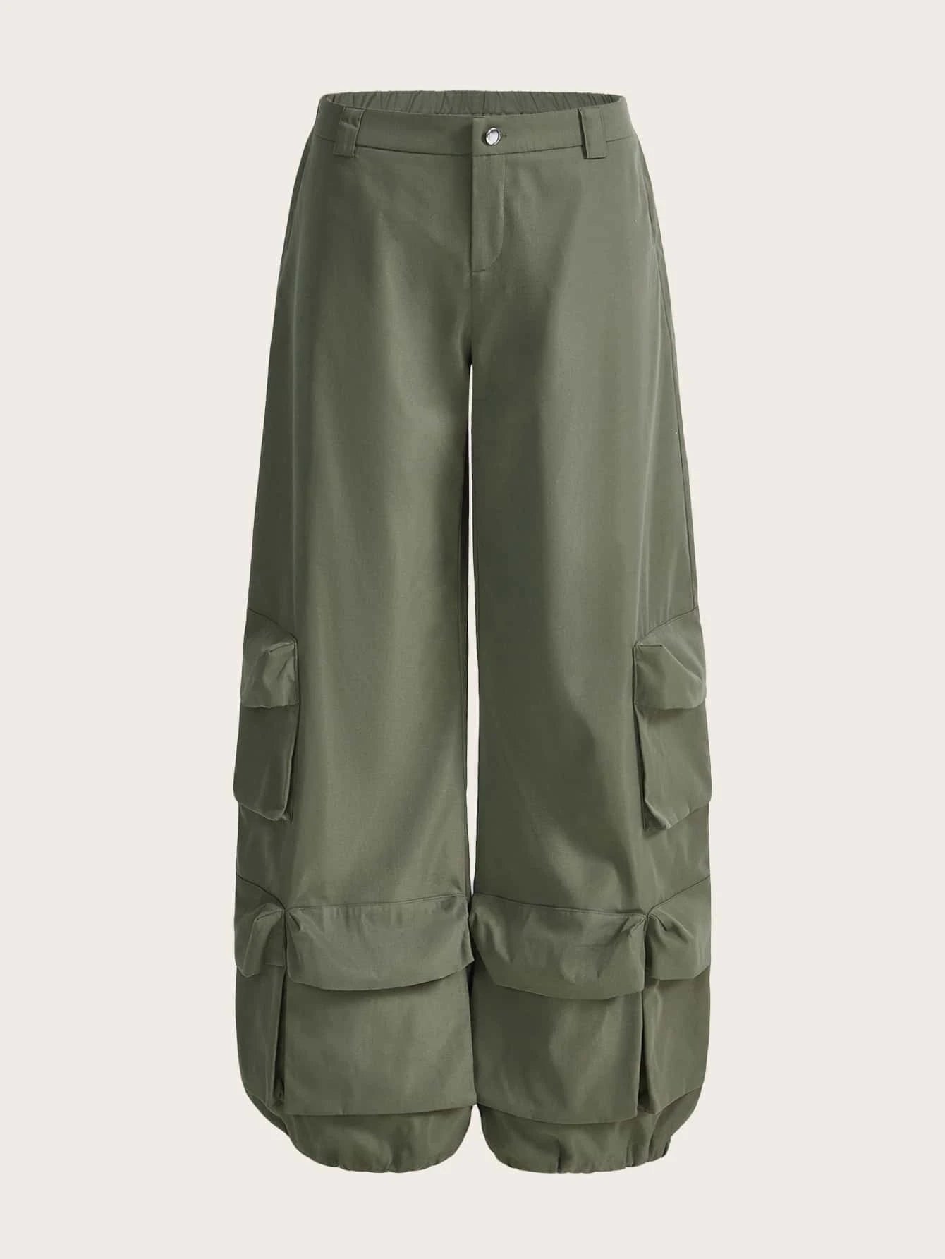 Loose Drop Waist Cargo Pant – women's cargo pants front view