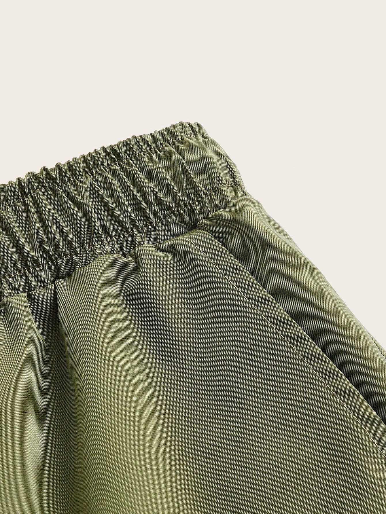 Pocket Drawstring Parachute Cargo Pant – back view detail