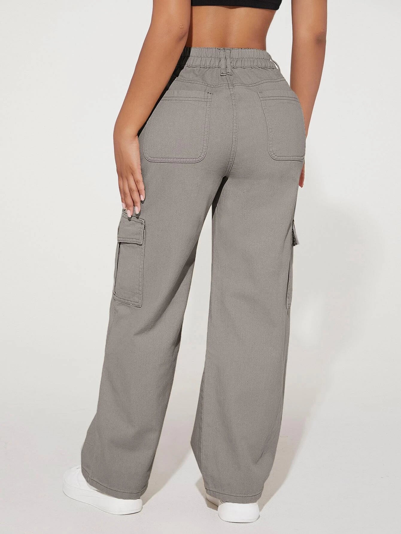 Flap Pocket Cargo Jeans – lifestyle view 22