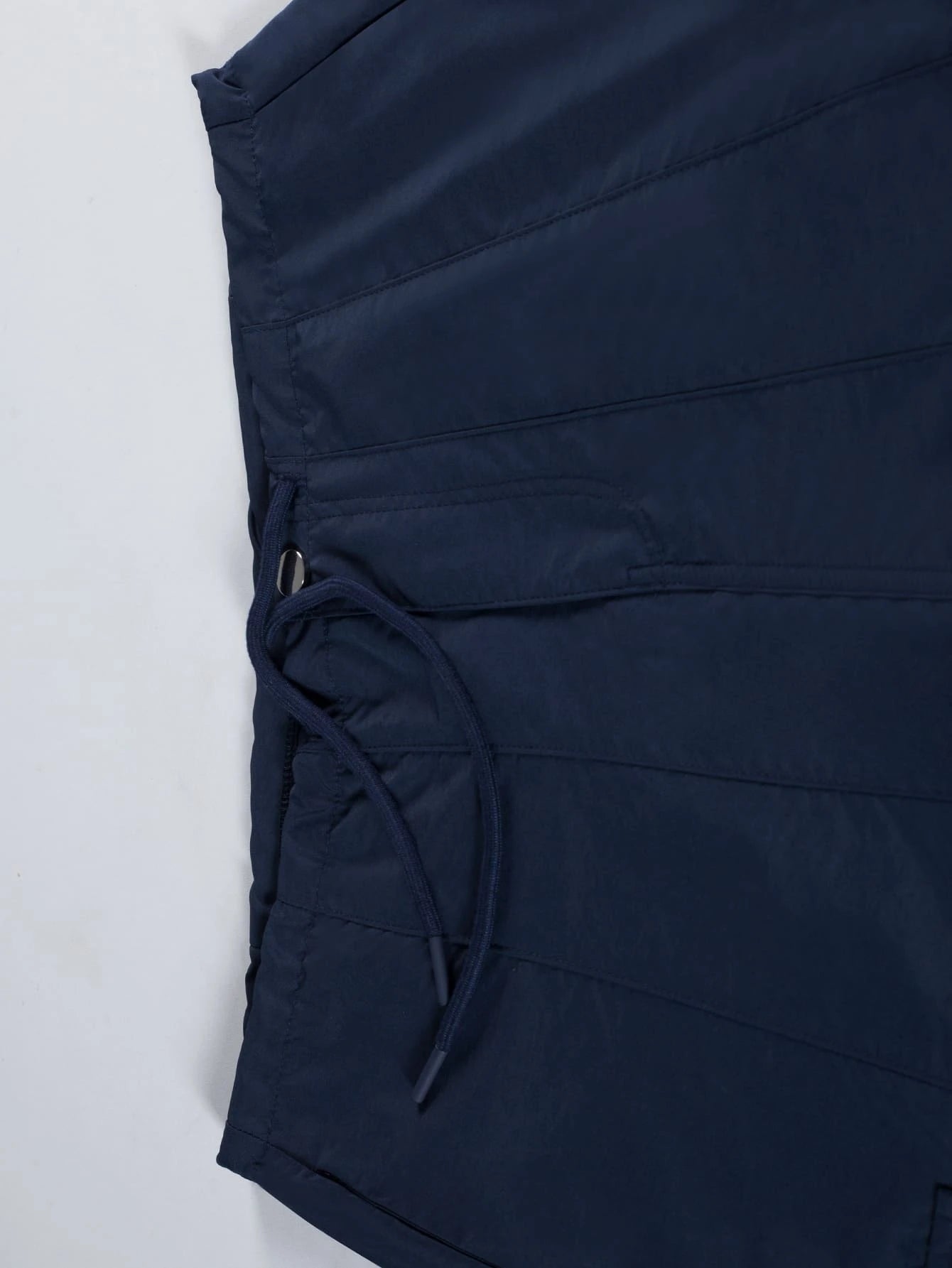 Drawstring Waist Wide Leg Parachute Cargo Jogger Pants