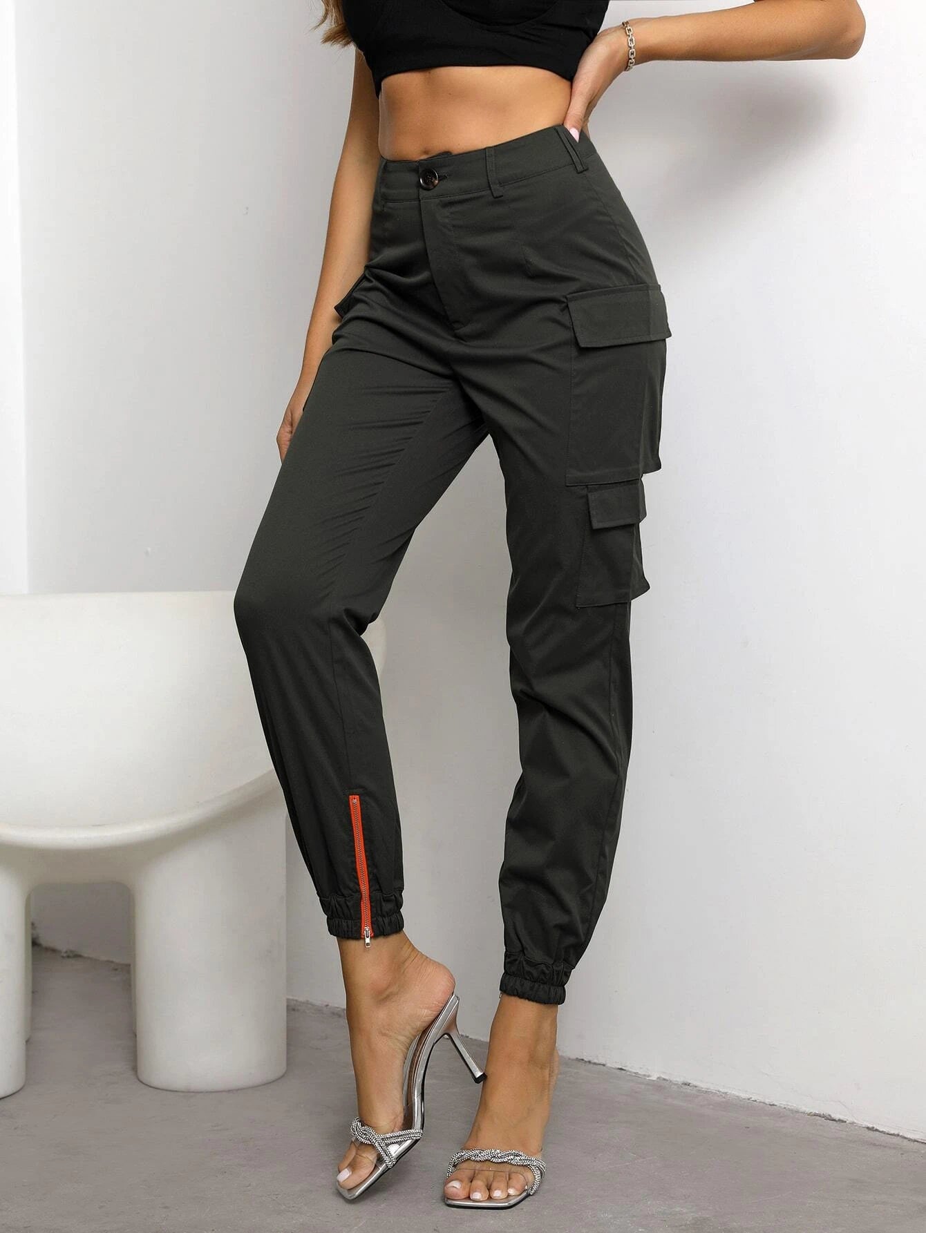 Utility Flap Pocket Cargo Pants – lifestyle view 13