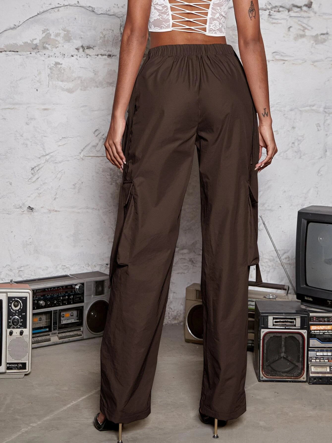 Tape Flap Pocket Side Cargo Pant – lifestyle view 15