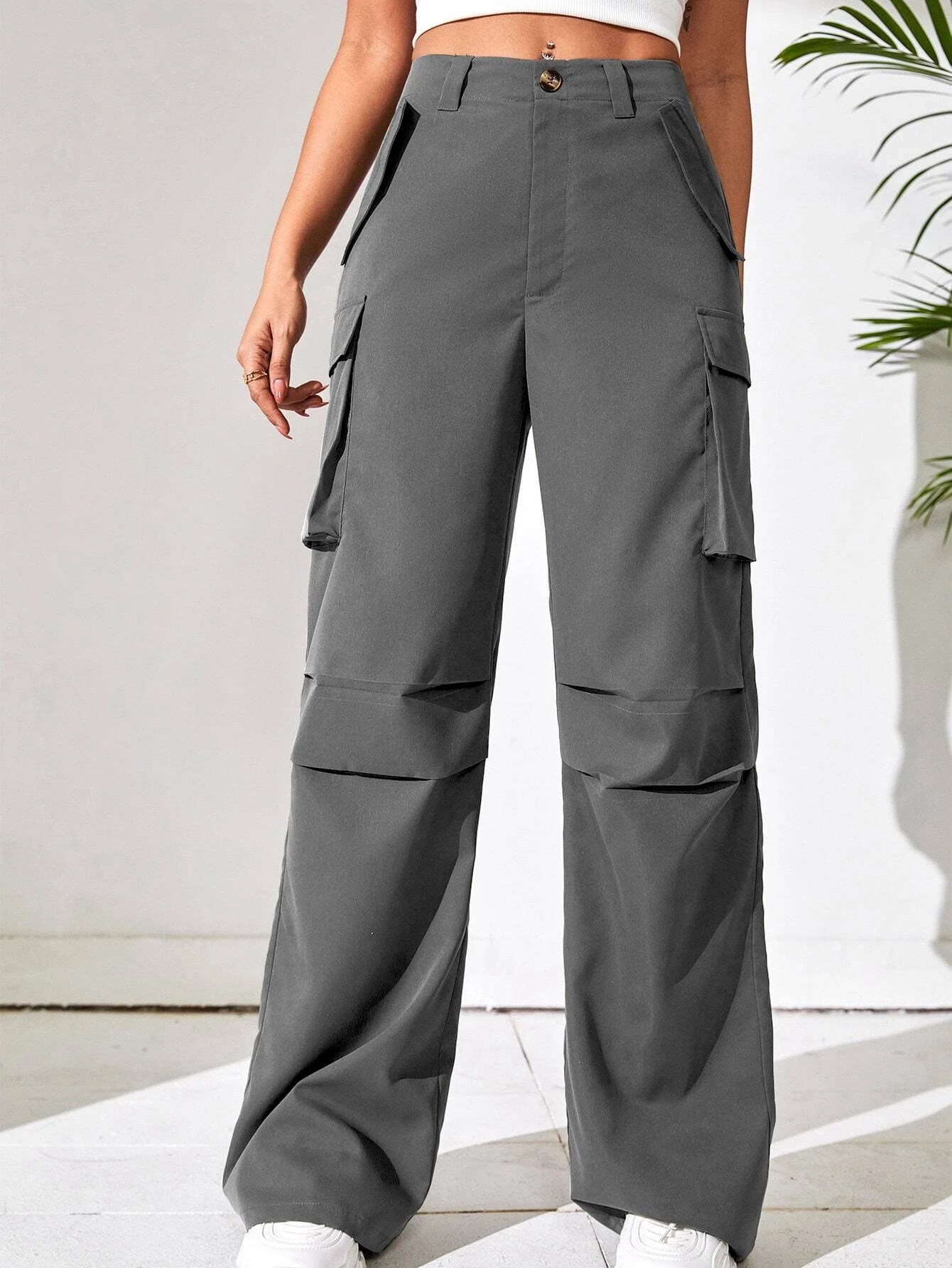 Flap Pocket Cargo Pants For Explorers – lifestyle view 22