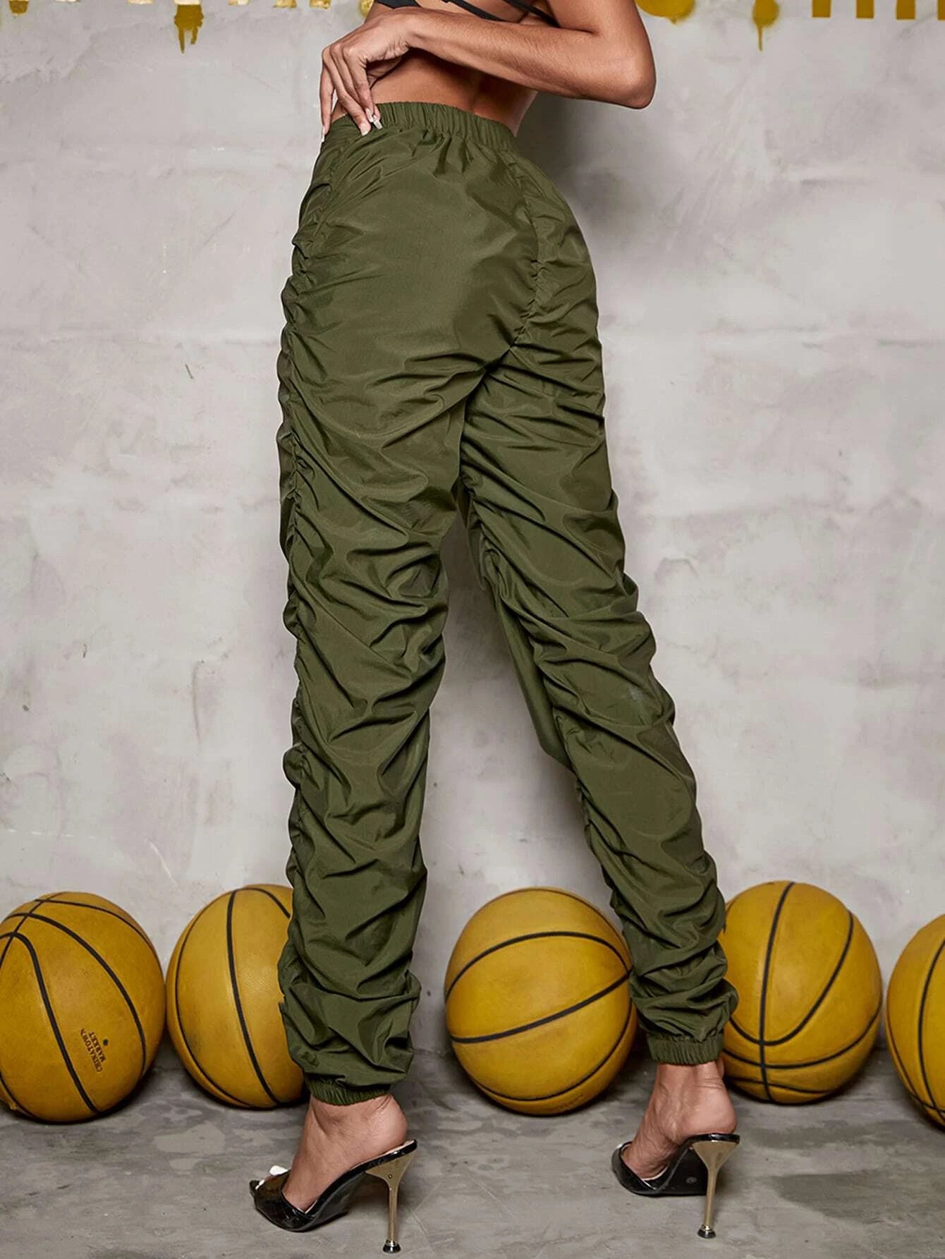 Casual Jogger Cargo Pants – side profile view