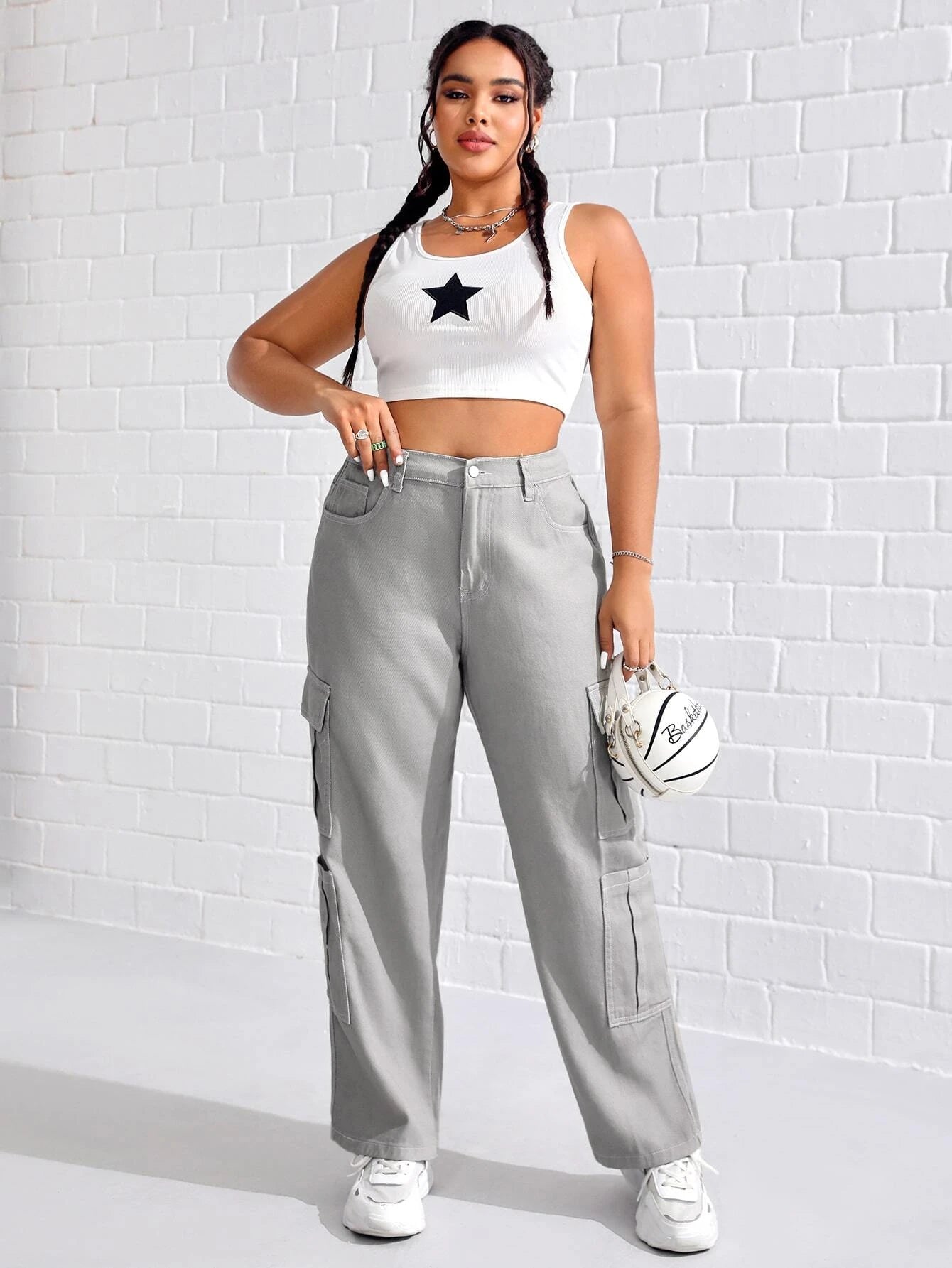 Side Pocket Cargo Pants Style 1 – waistband detail