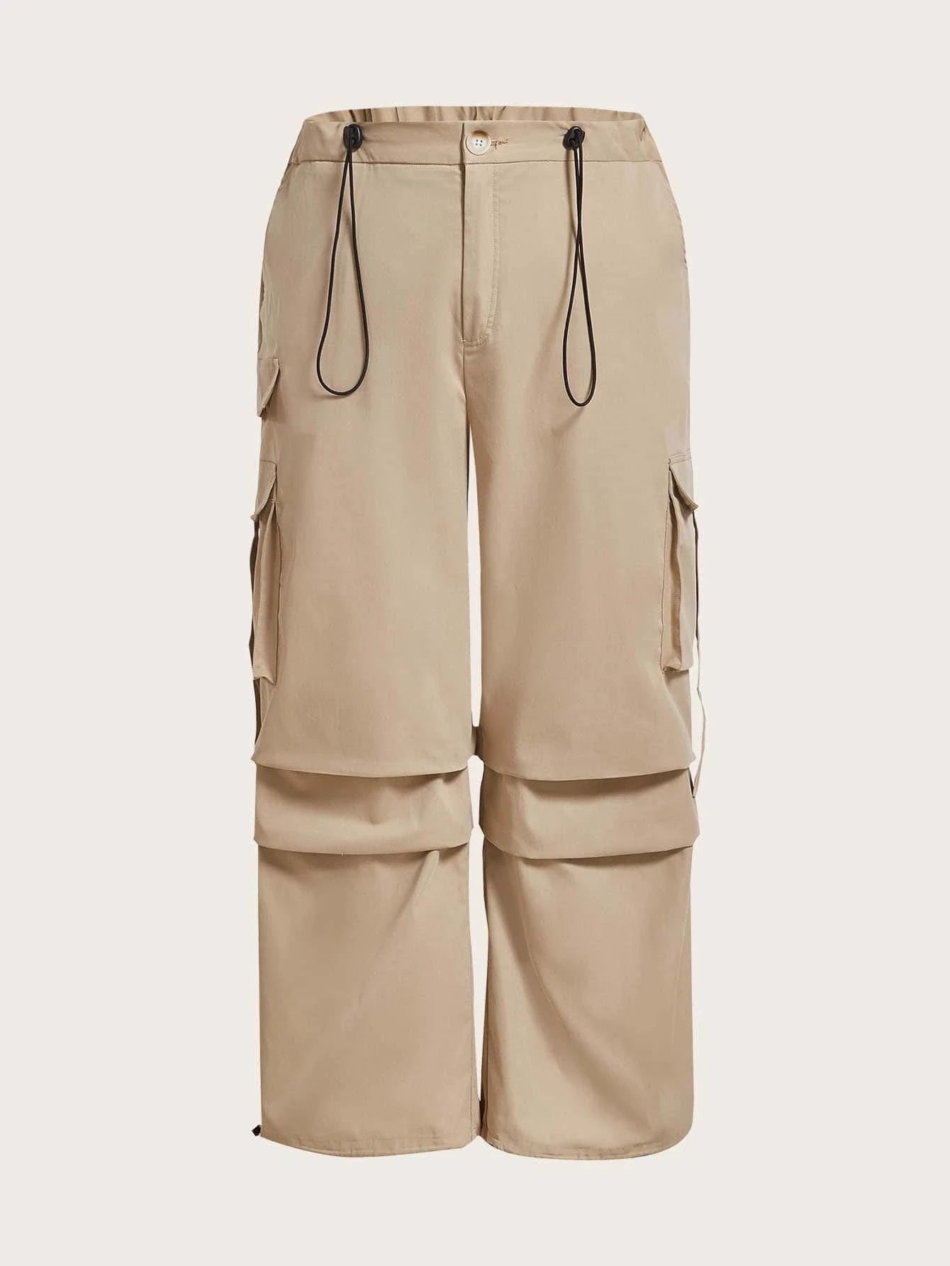Pocket Cargo Parachute Pant – women's cargo pants front view