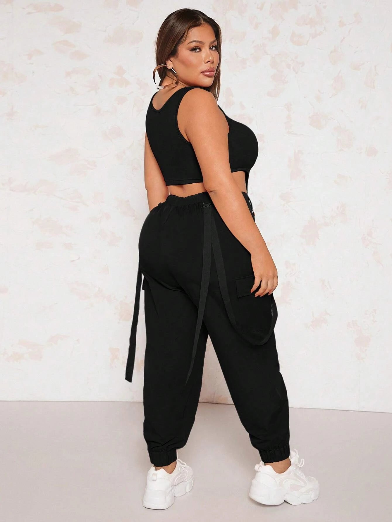 Sleeveless Hem Tank Top With PantsSleeveless Hem Tank Top With Pants - Image 6