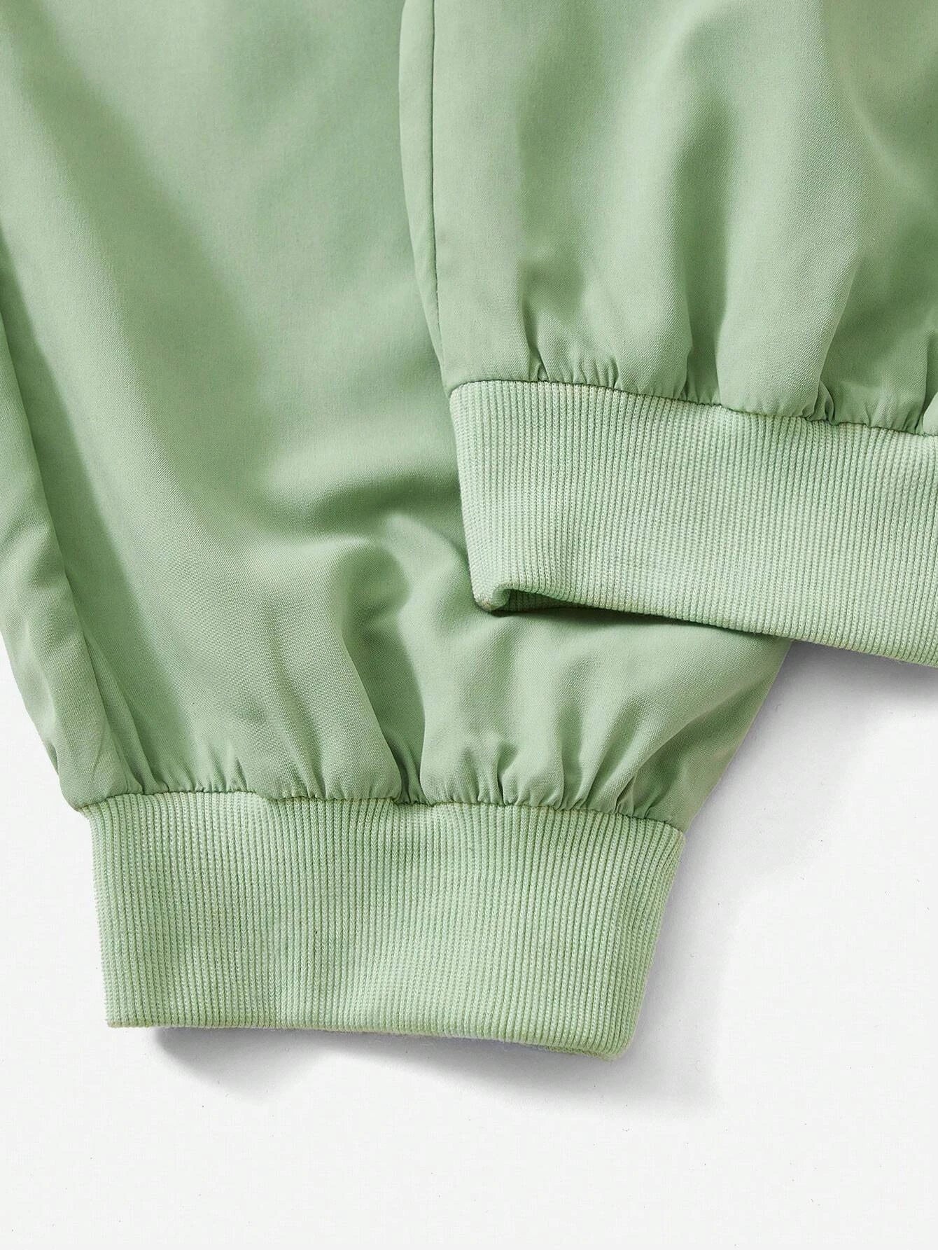 Drawstring Flap Pockets Cargo Pant – full length outfit view