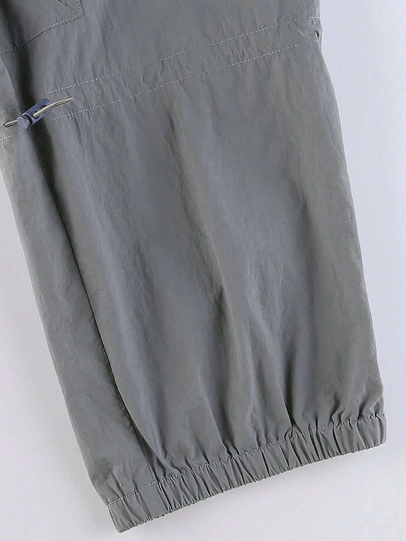 Flap Pocket Side Drawstring Waist Cargo Pant – fit and style view