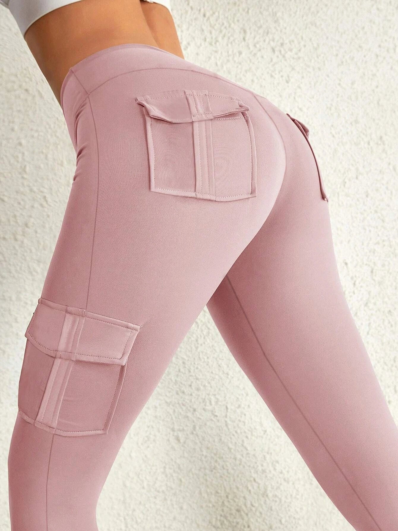 4 Pockets Yoga Cargo Pants – lifestyle view 16