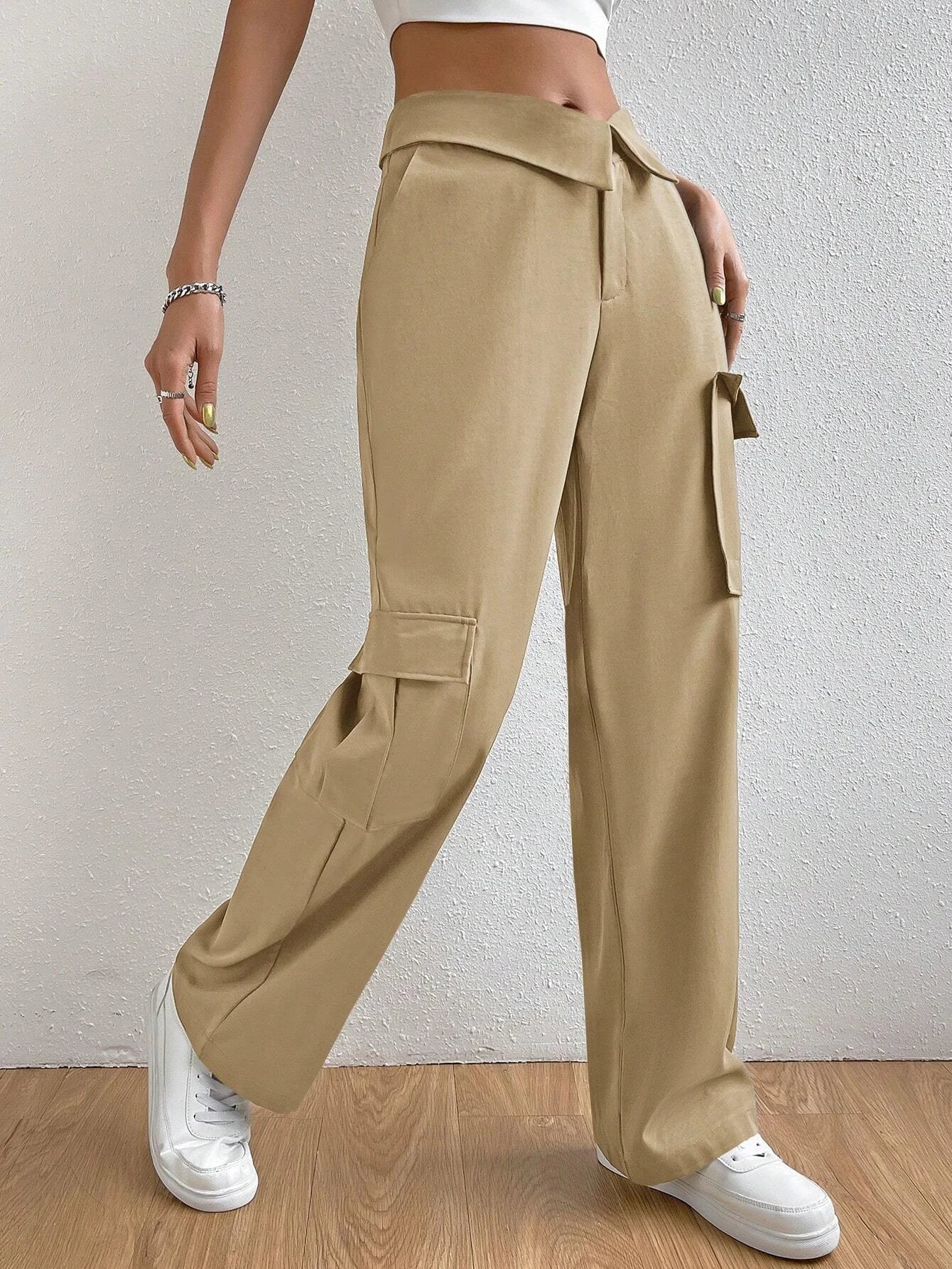 Pocket Side Cargo Pants – styled outfit view