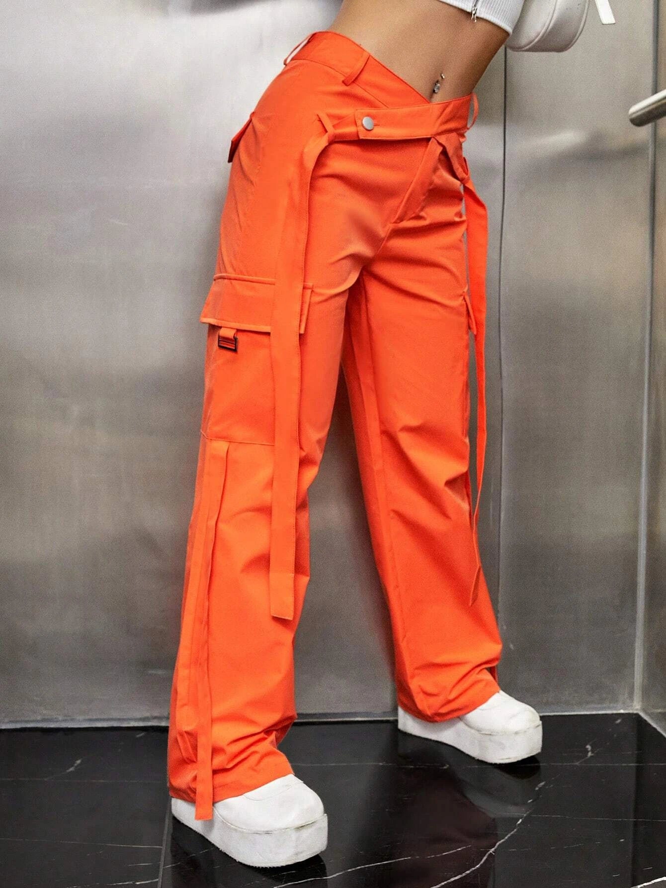 Gorpcore Flap Pocket Cargo Pants – lifestyle view 26