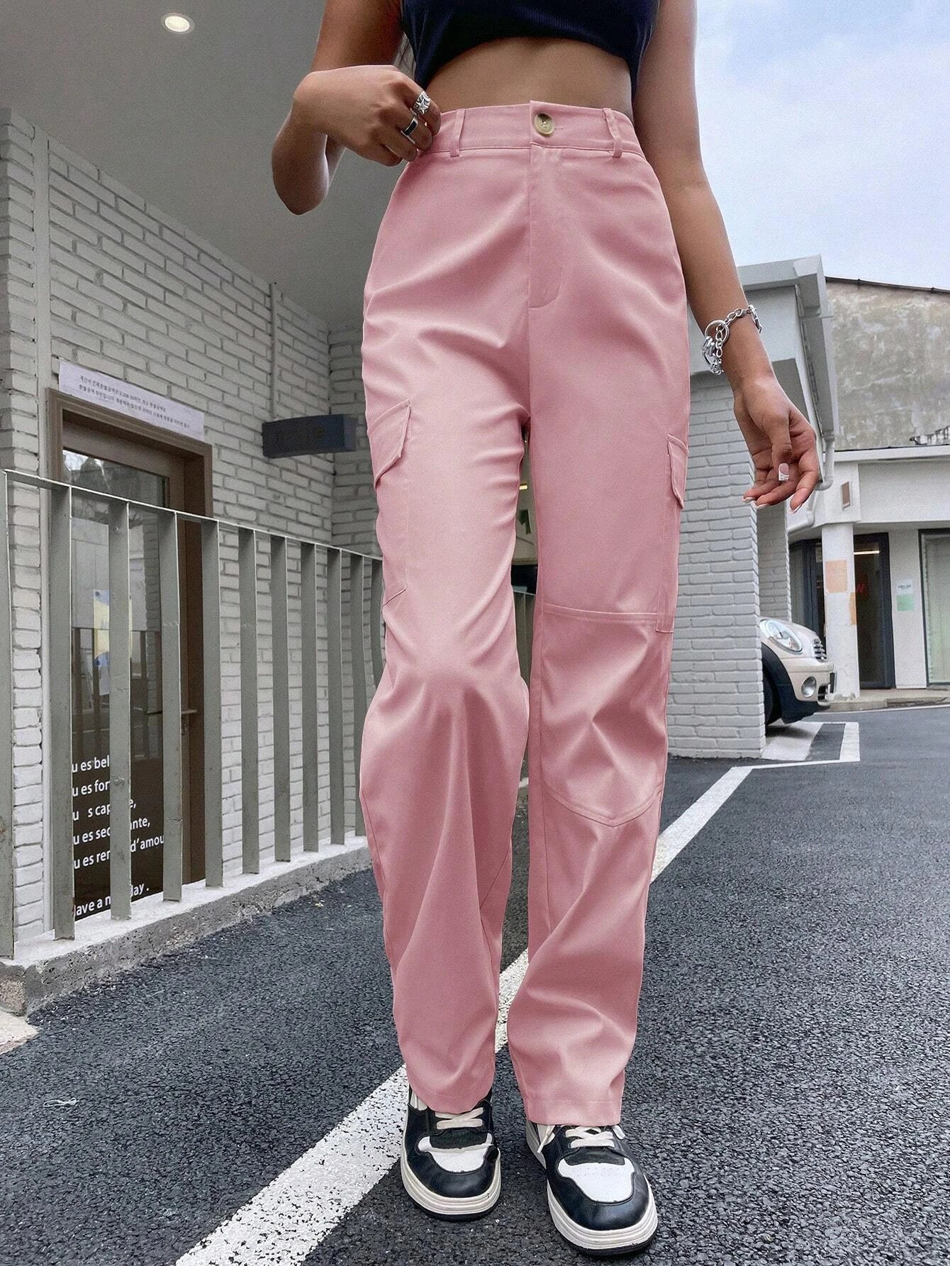 Buttoned Zipper Fly Pants – lifestyle view 15