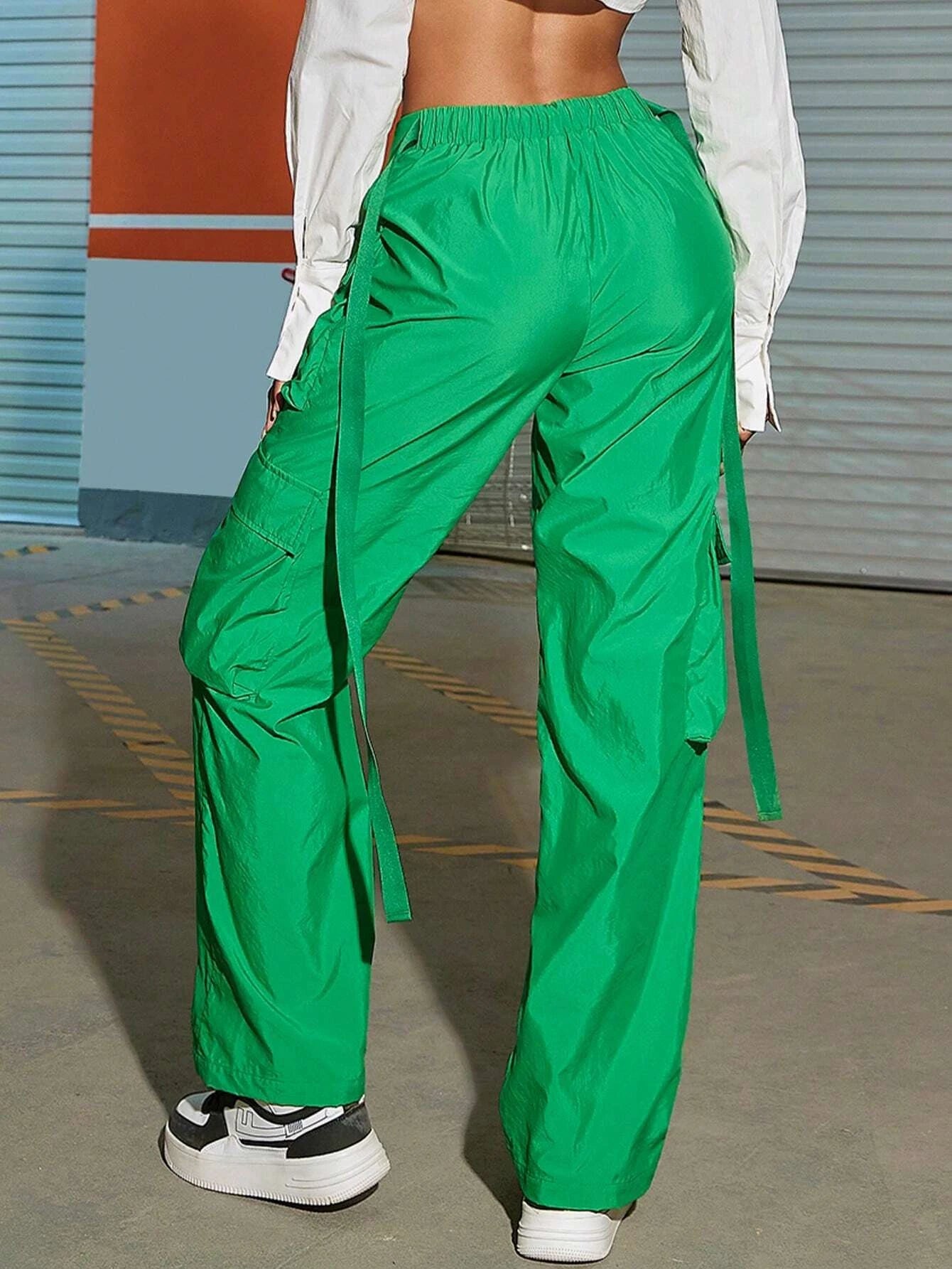 Camo Printed Flap Cargo Pants – lifestyle view 14