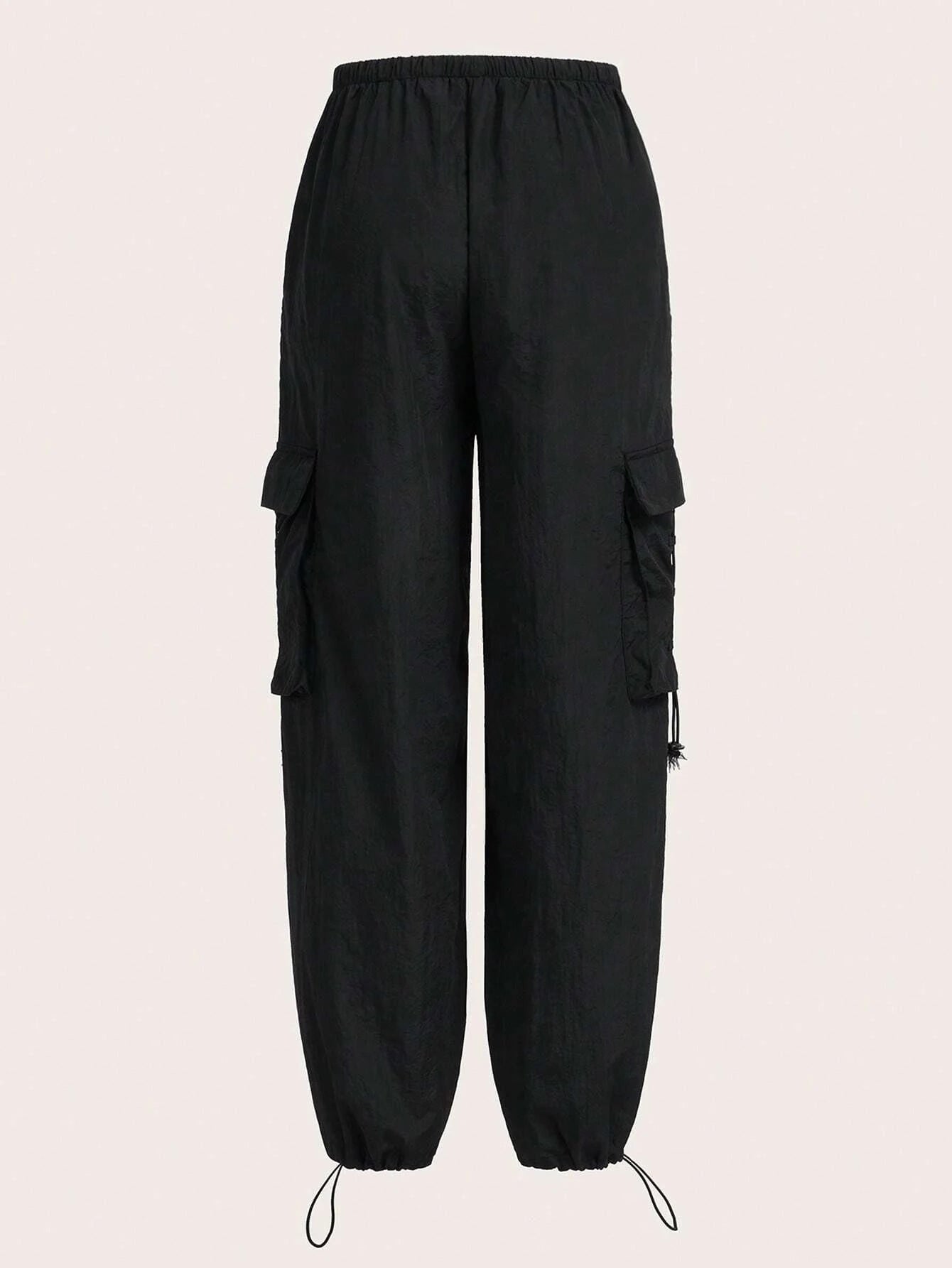 Ponch Flap Pocket Side Cargo Pants – side profile view