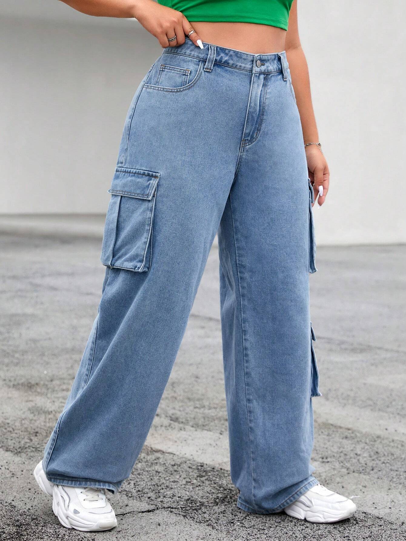 Side Pocket Cargo Pants Without Belt – fabric detail close-up