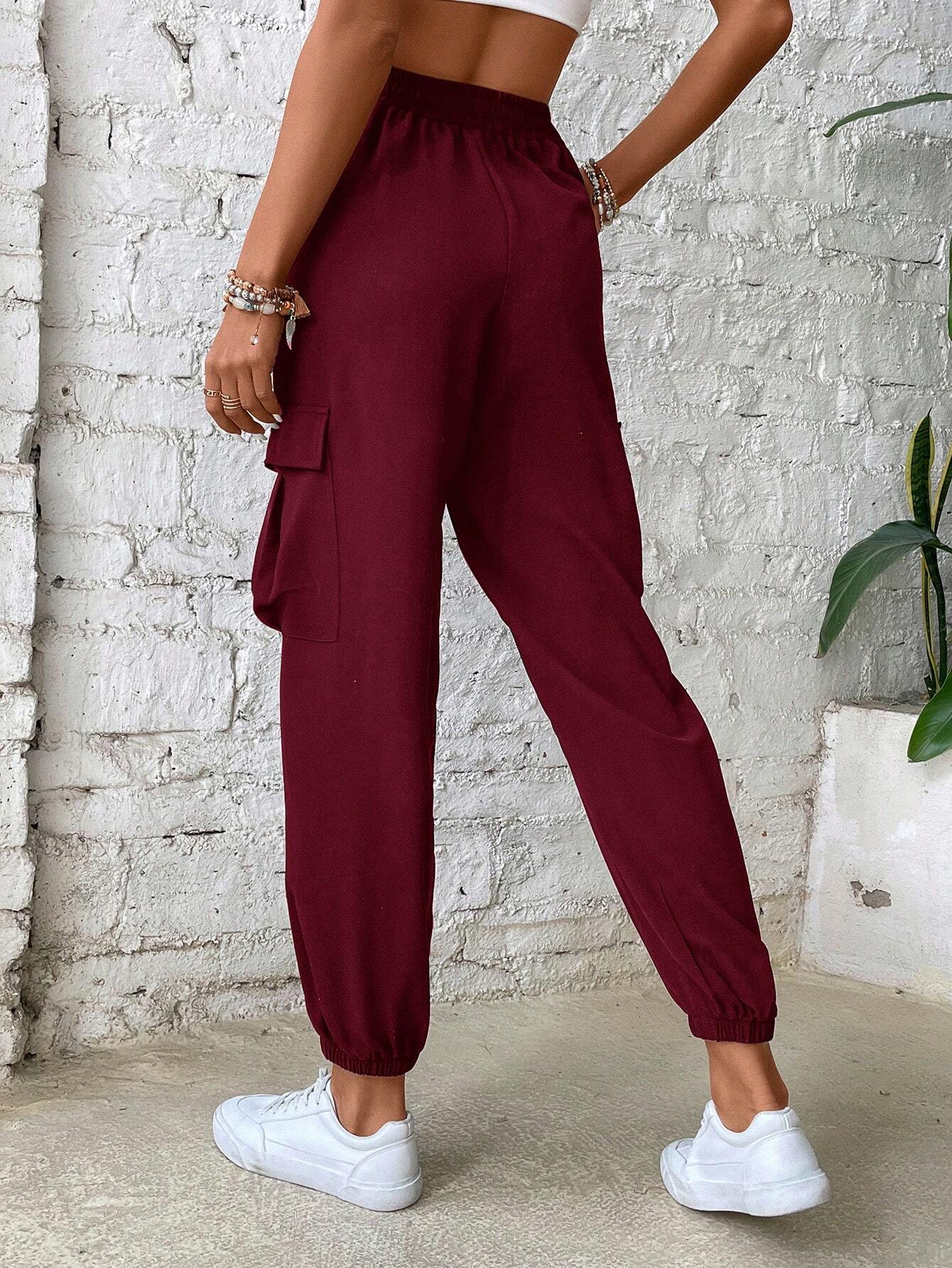 Casual Regular Fit Plain Jogger – model wearing view