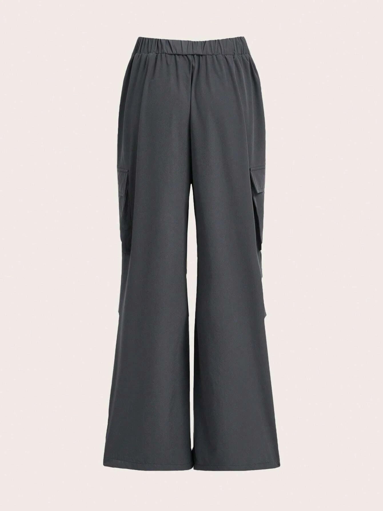 Casual Pocket Cargo Pants – side profile view