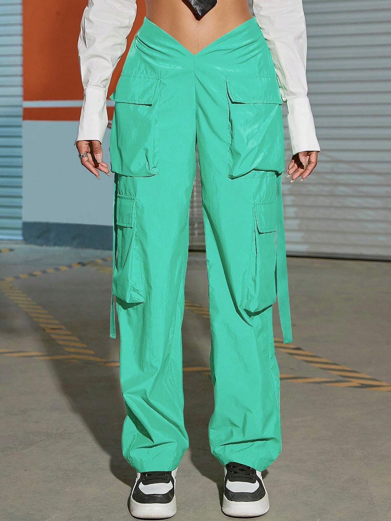 Tape Flap Pocket Side Cargo Pant – lifestyle view 13