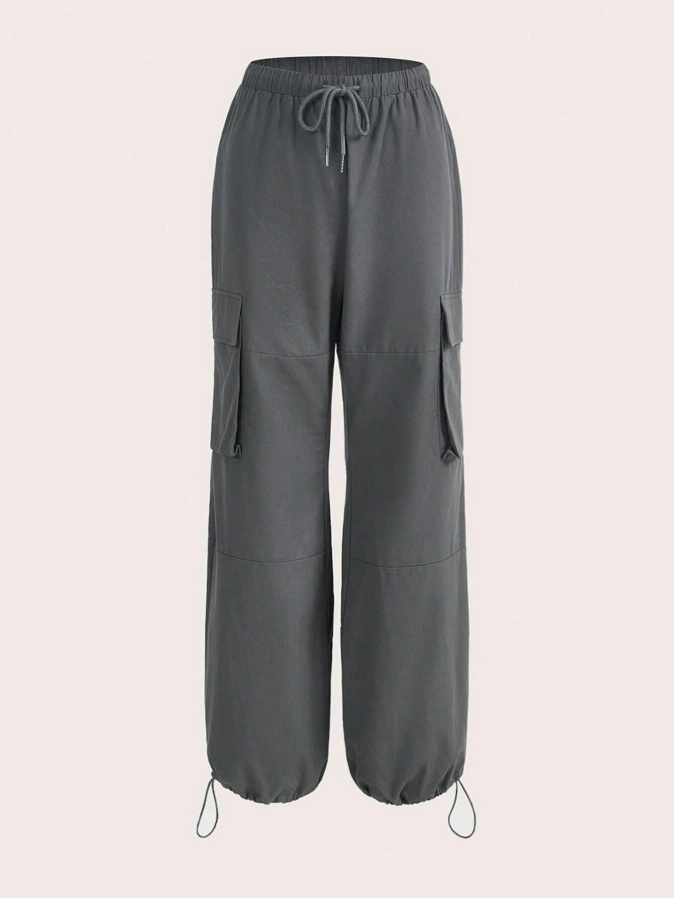 Flap Pocket Cargo Pants Style 3 – women's cargo pants front view