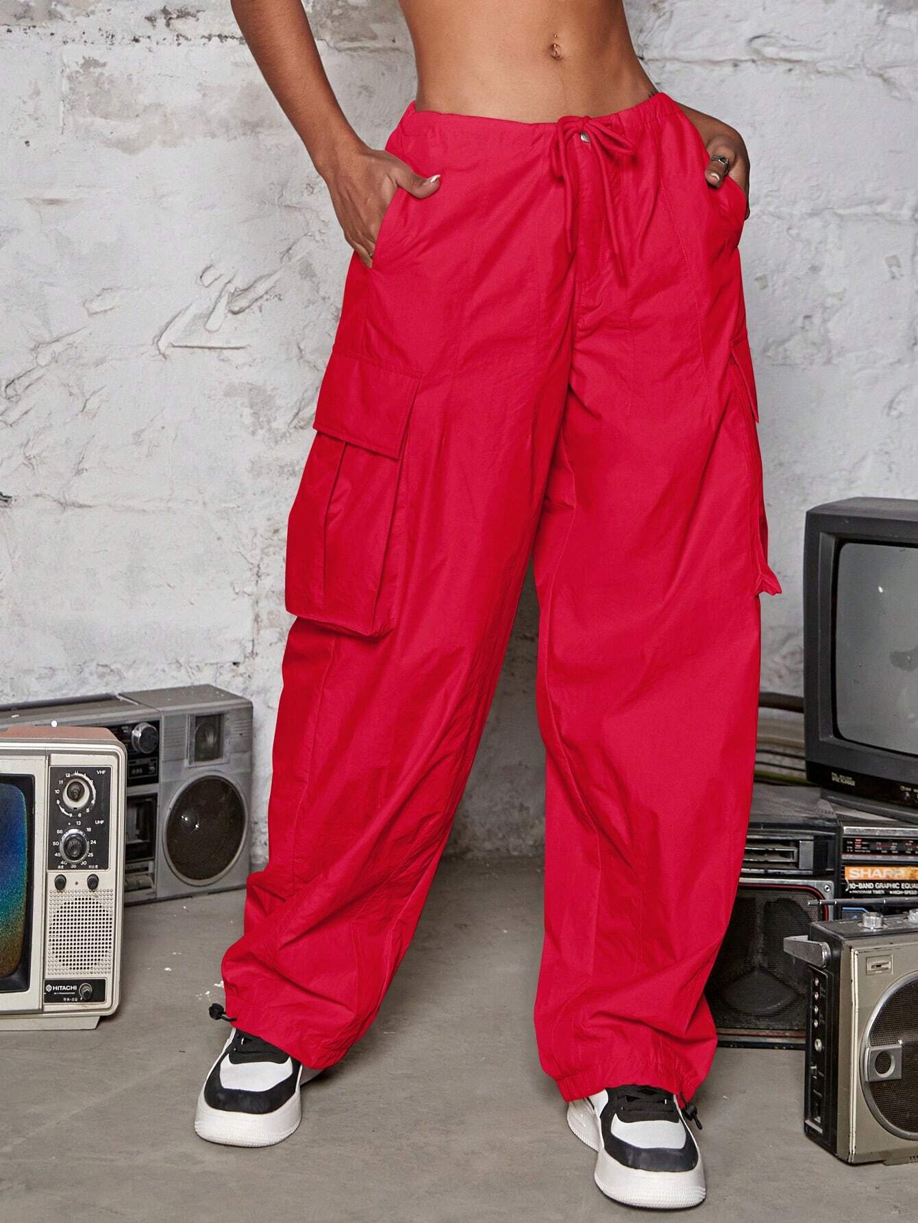 Journey Ready Drawstring Cargo Trousers – lifestyle view 20
