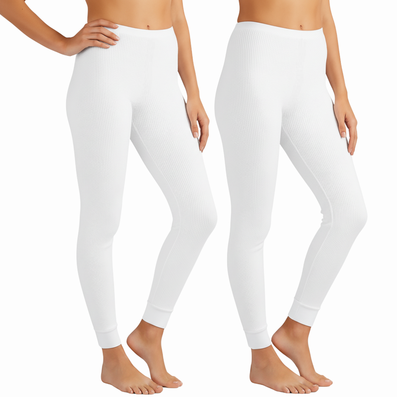 Pack Of 2 Warm Wear Traditional Thermal Underwear Pant For W - Outdoor A – women's cargo pants front view