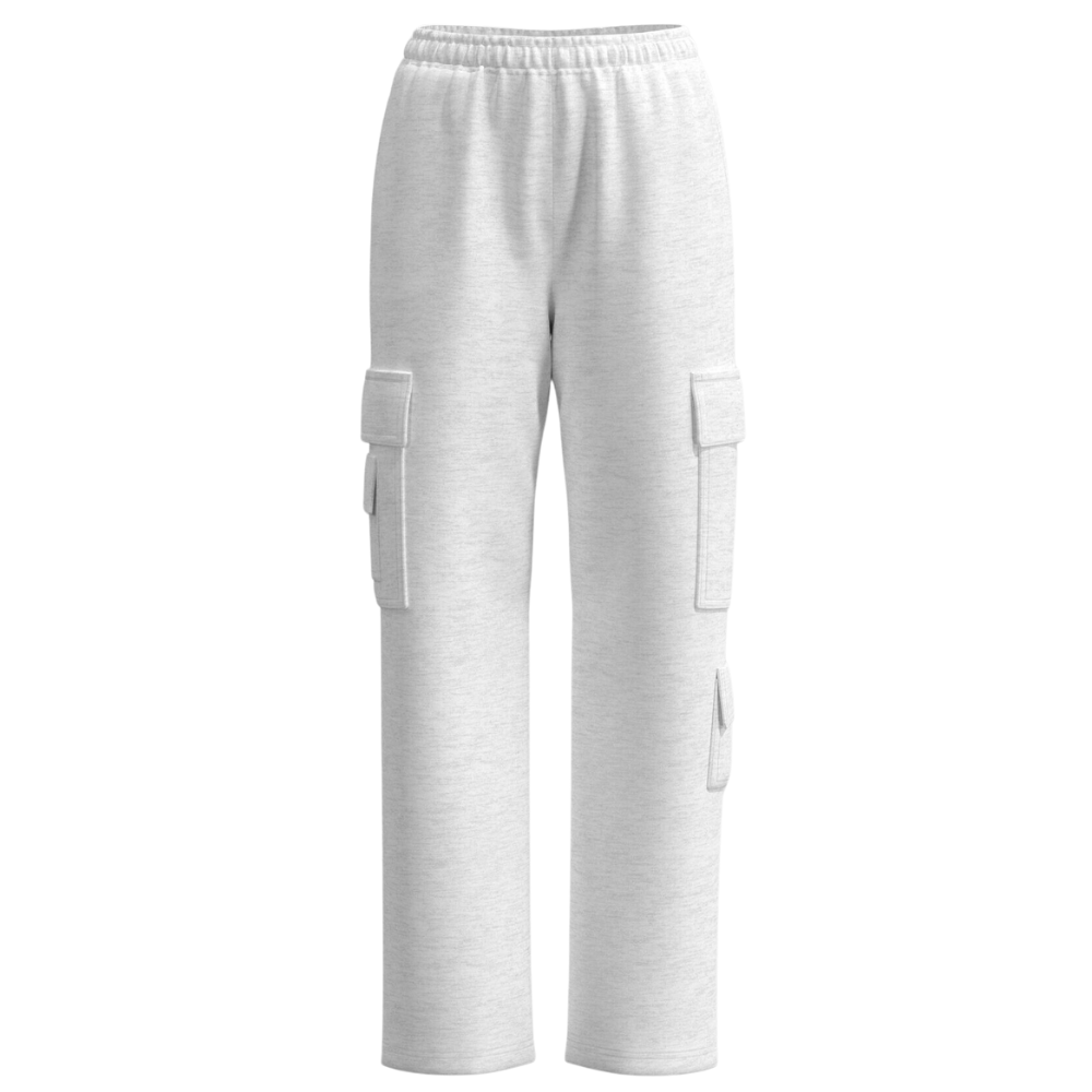 Fleece Cargo Sweatpant – pocket detail close-up