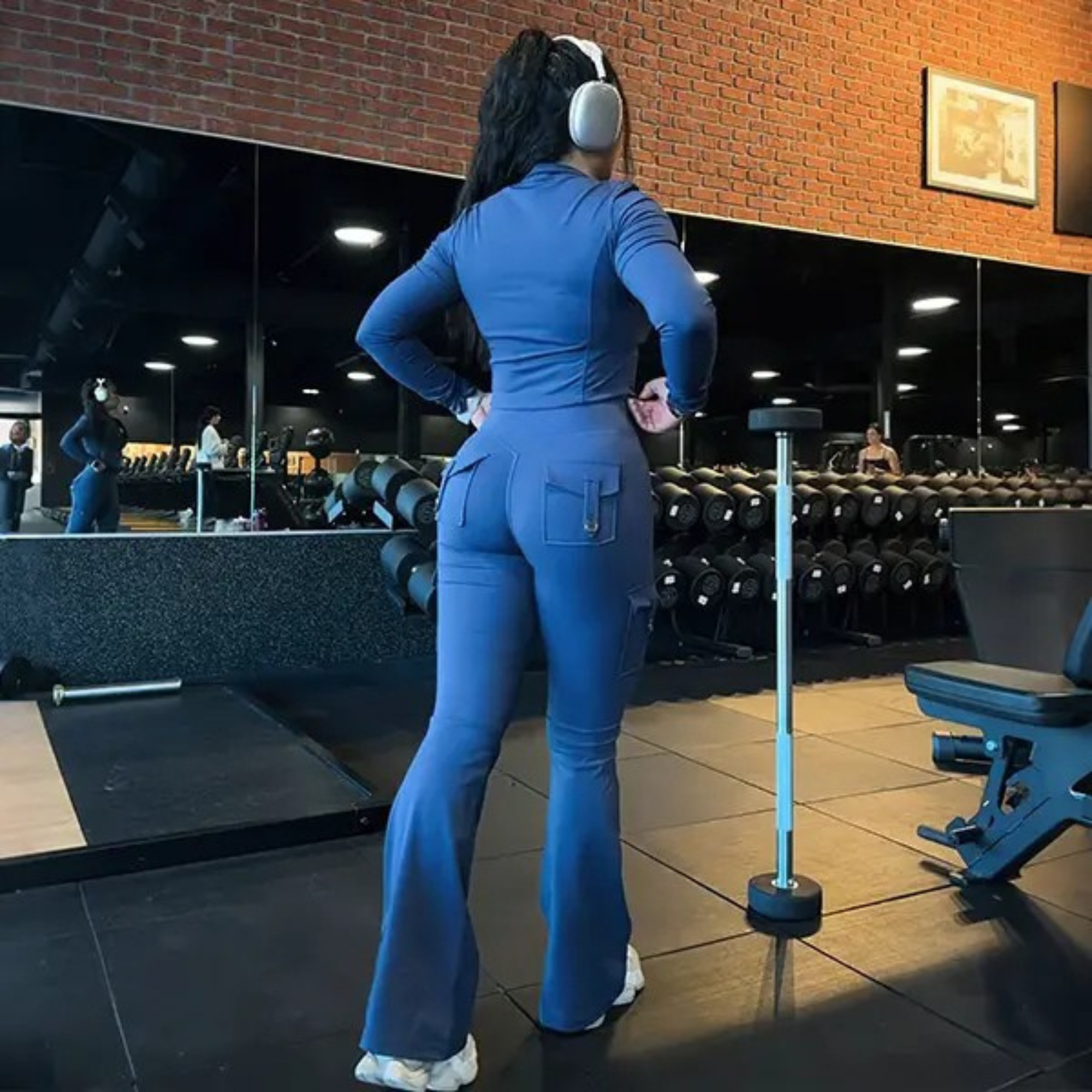 Flare Cargo Workout Yoga Pants