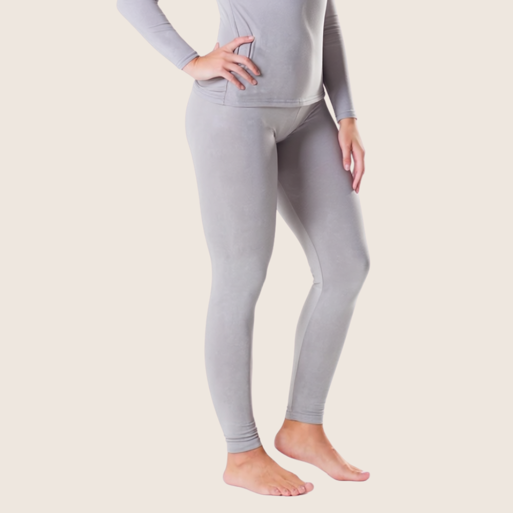 Women's Insulated Thermal Leggings For Cold Weather And Skii – back view detail