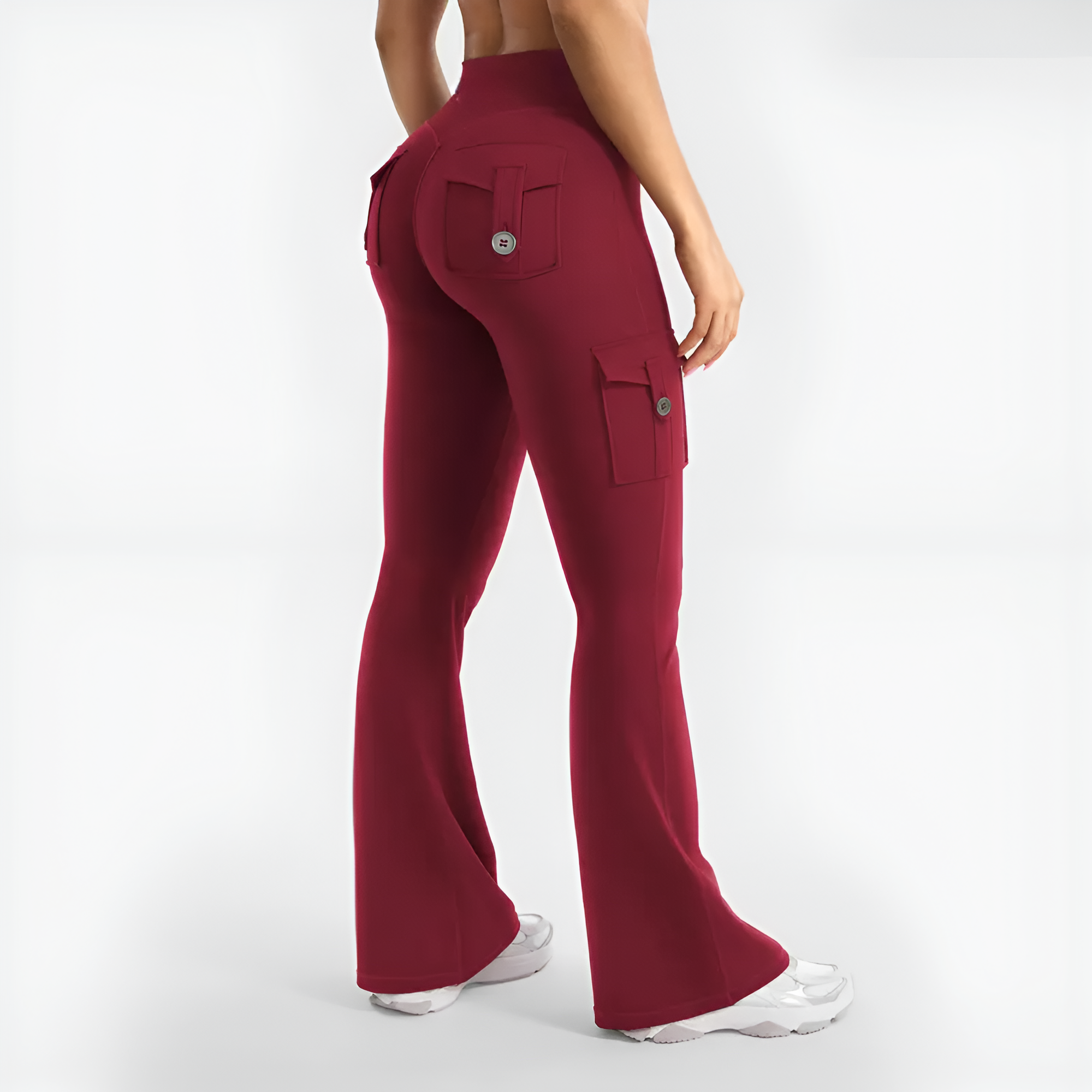 CoreFlex High Rise Flare Leggings With Pockets