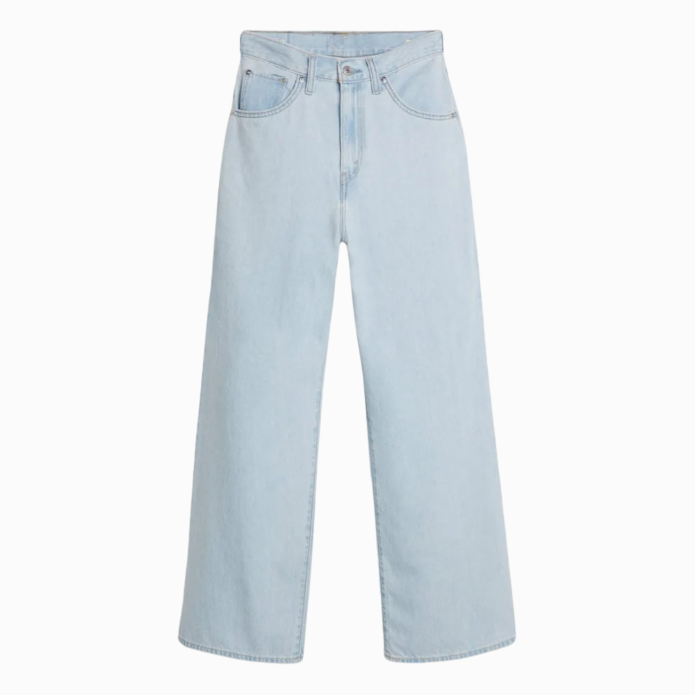 Women's Classic Wide Trousers – pocket detail close-up